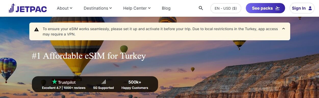 Jetpac Turkey