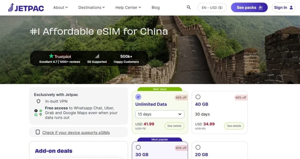 Best eSIM for China 2026 to Bypass the Firewall