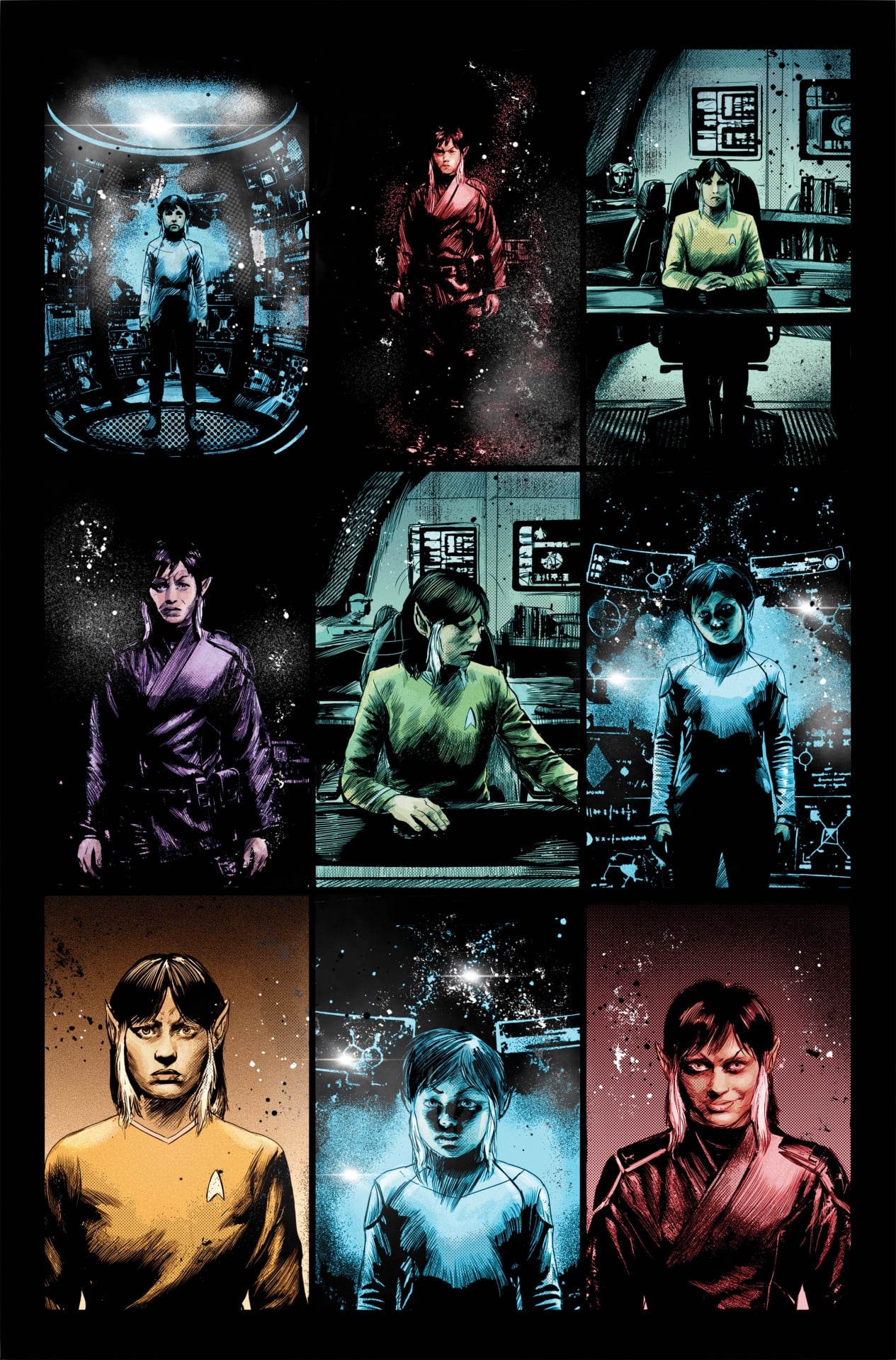 Last Starship #8 Color Preview Page 1