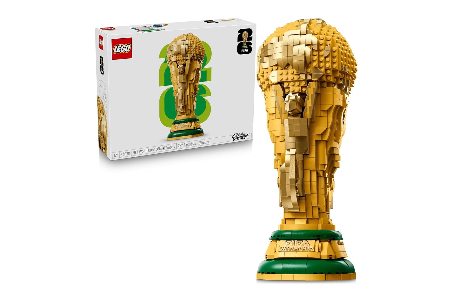 Lego Editions Fifa World Cup Official Trophy Building Set