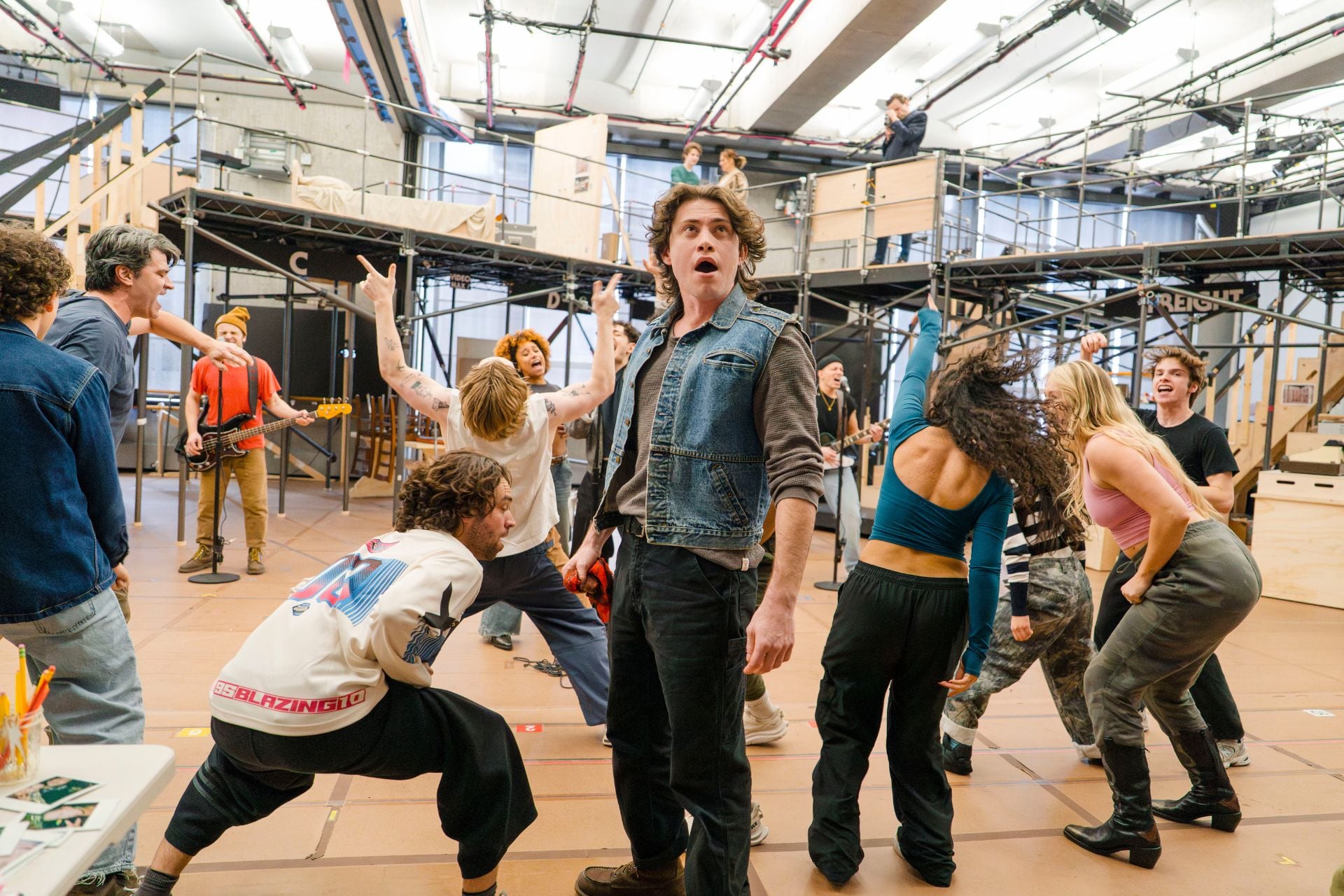 Lj Benet Lost Boys Rehersals