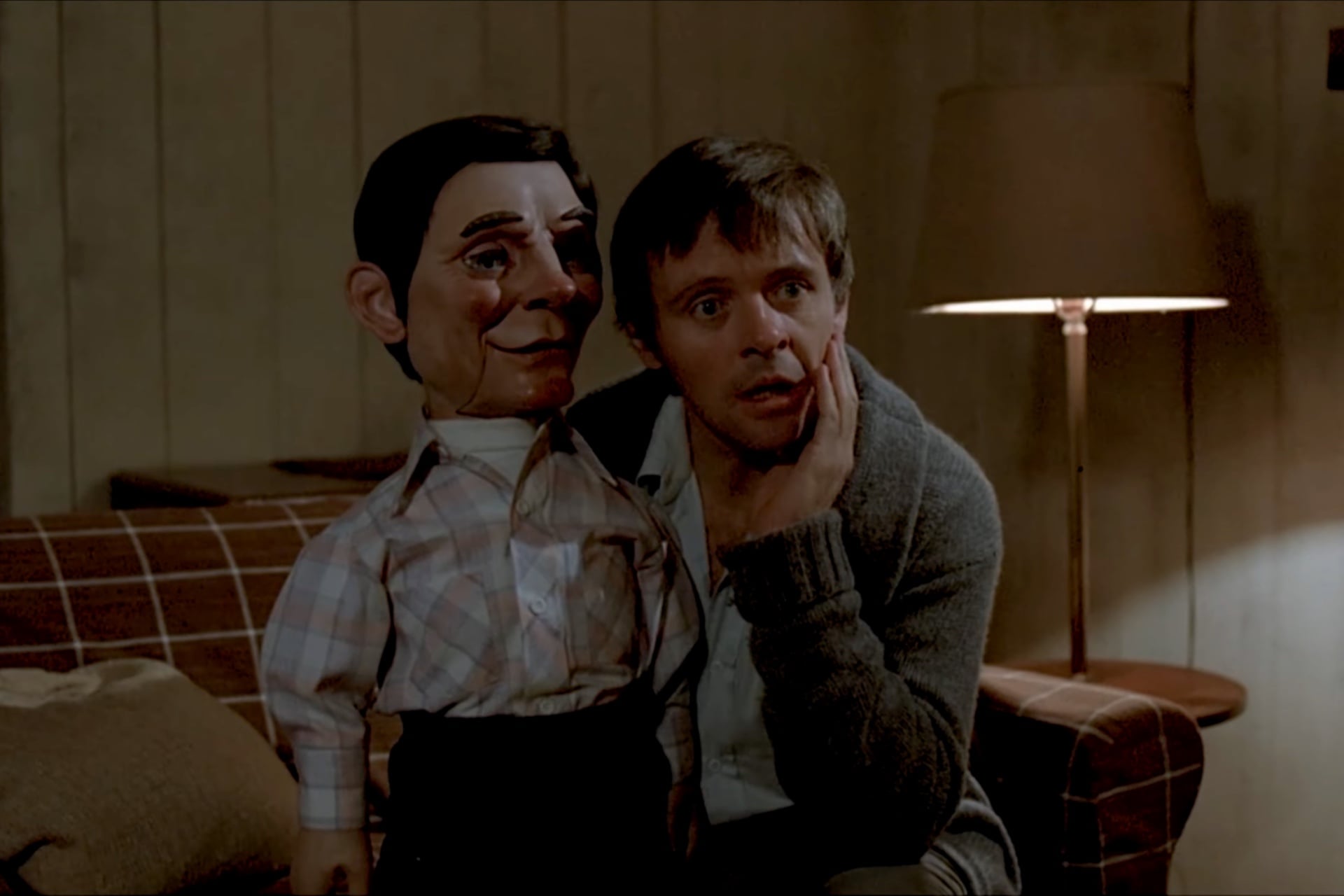 Fats and Corky (Anthony Hopkins) in 1978's 'Magic.'
