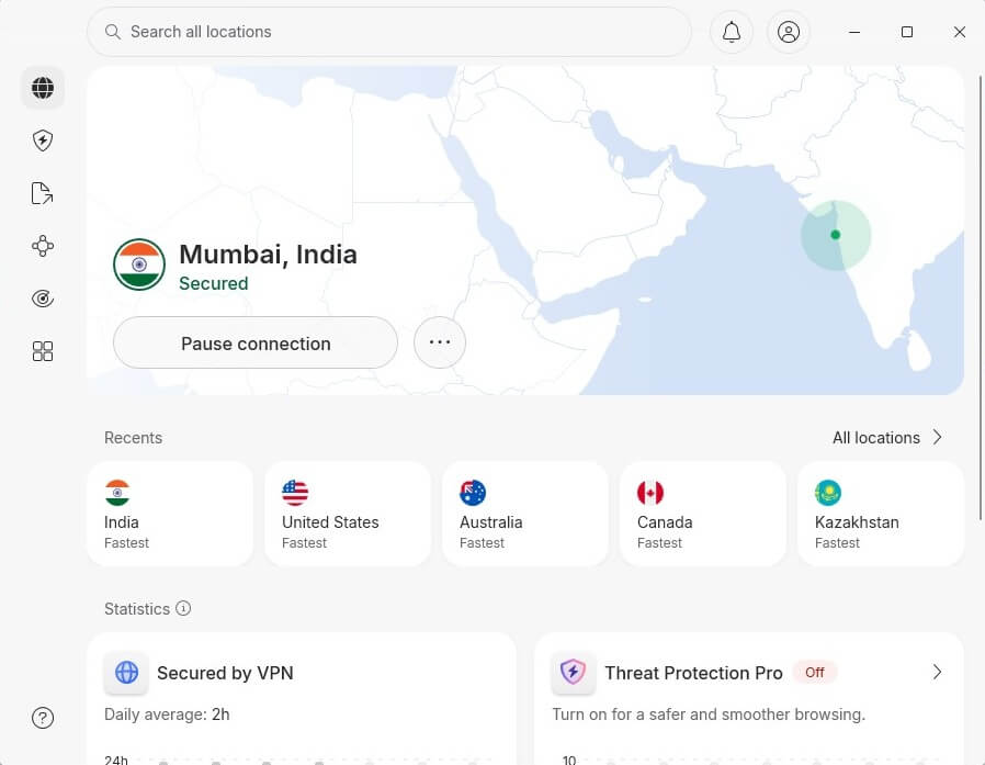 Nordvpn India Ip App