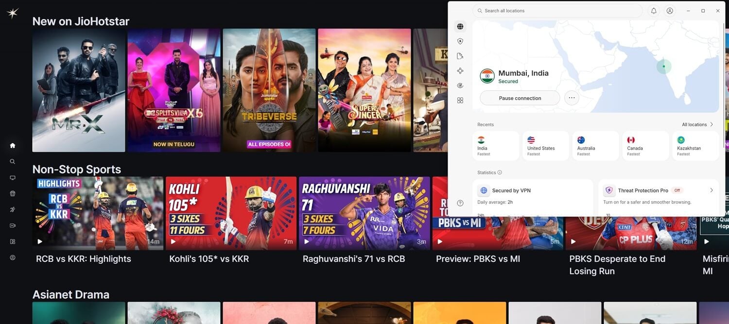 Nordvpn Jiohotstar Unblocked