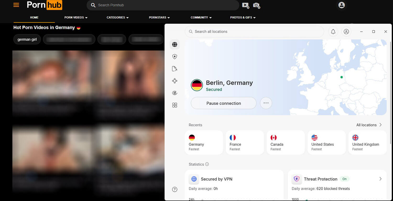 Nordvpn Pornhub France Unblock