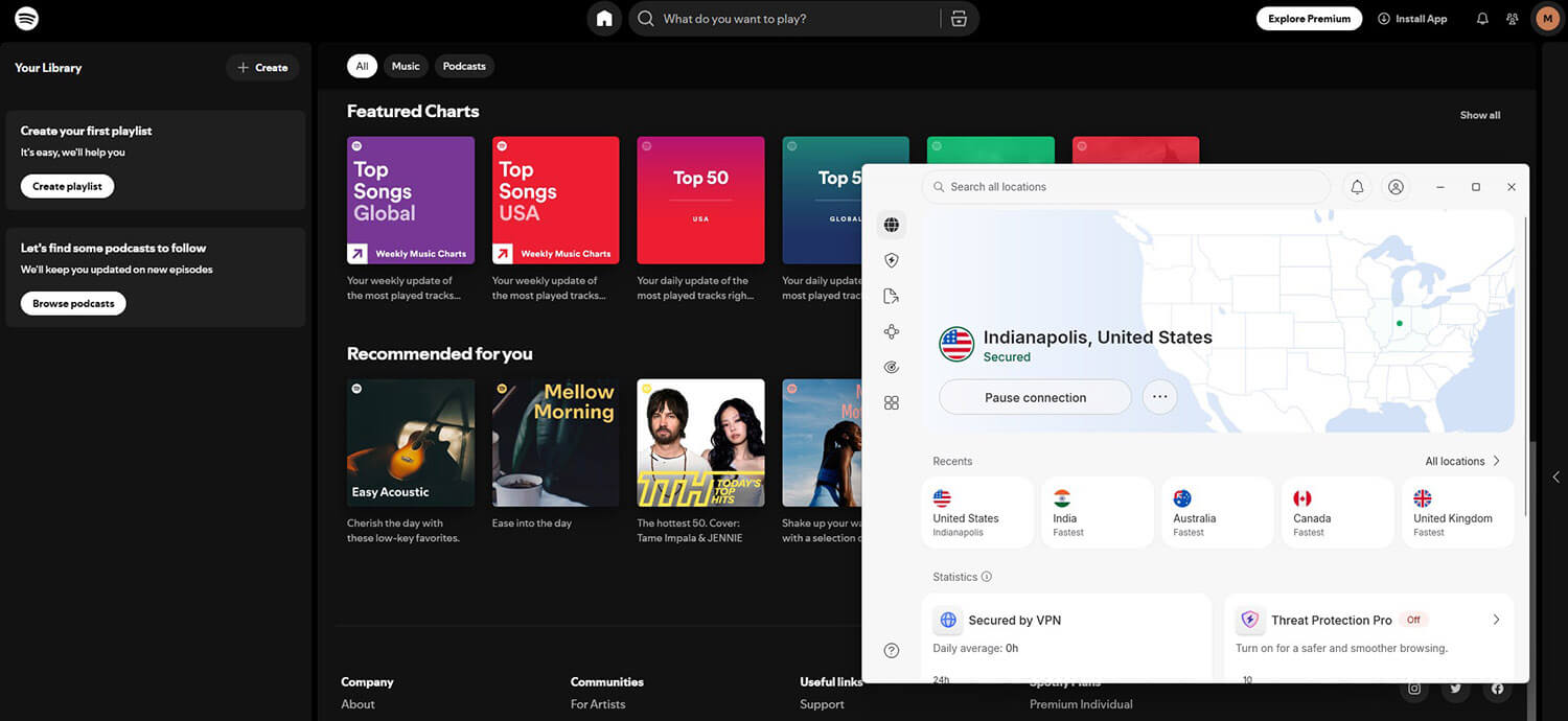 Nordvpn Spotify Unblocked