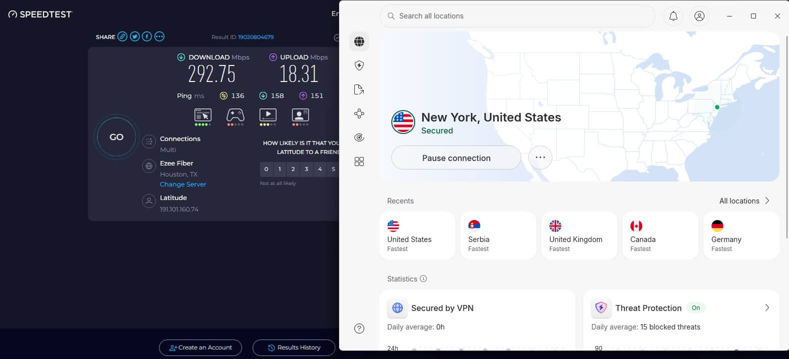Nordvpn Us Speed Test Results