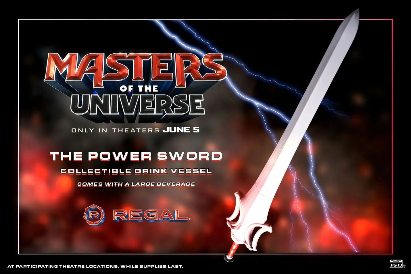 Regal Masters Of The Universe Power Sword