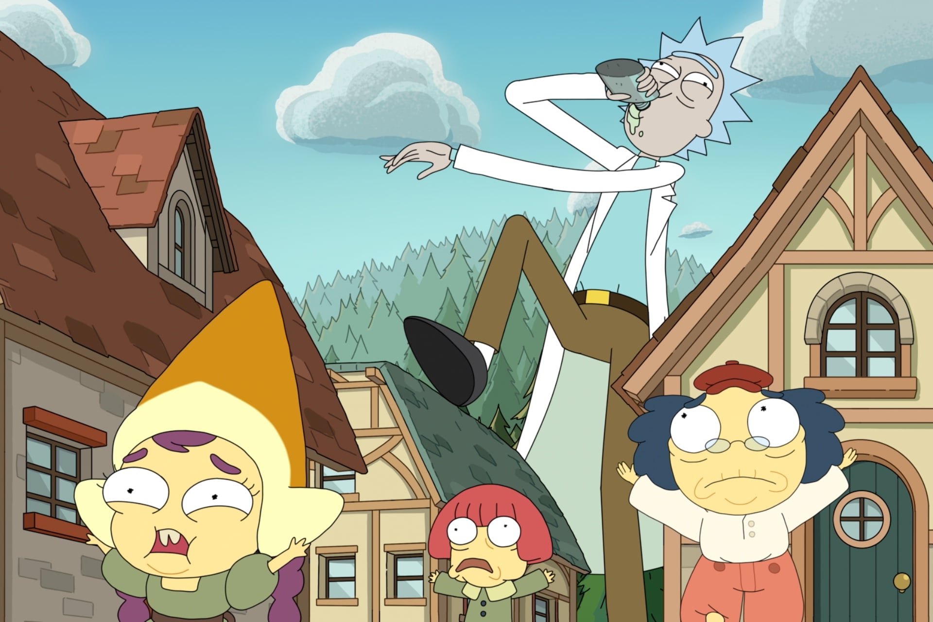 Rick And Morty Drunk