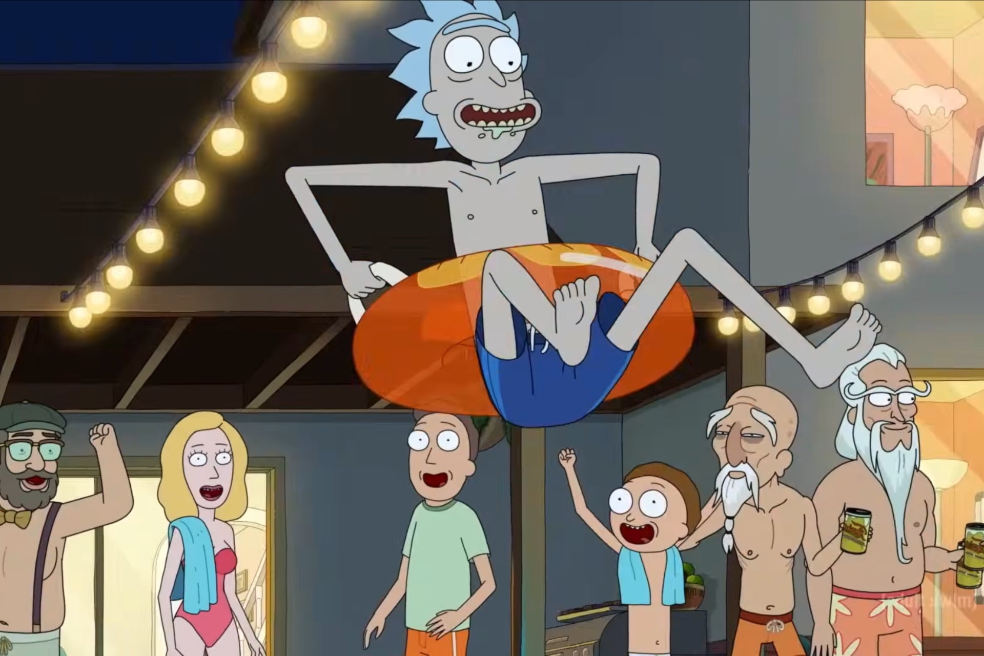 Piscina Rick e Morty
