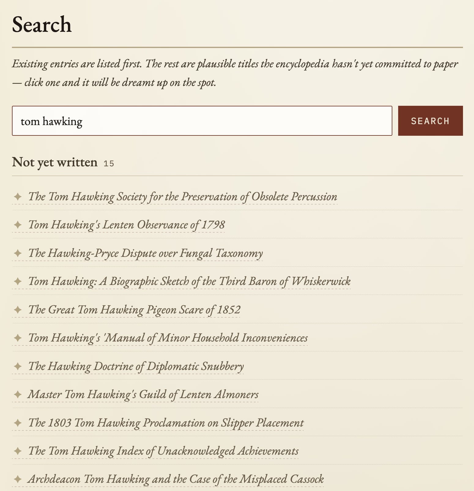 Halupedia screenshot