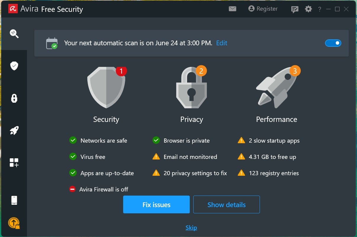 Avira Free Antivirus