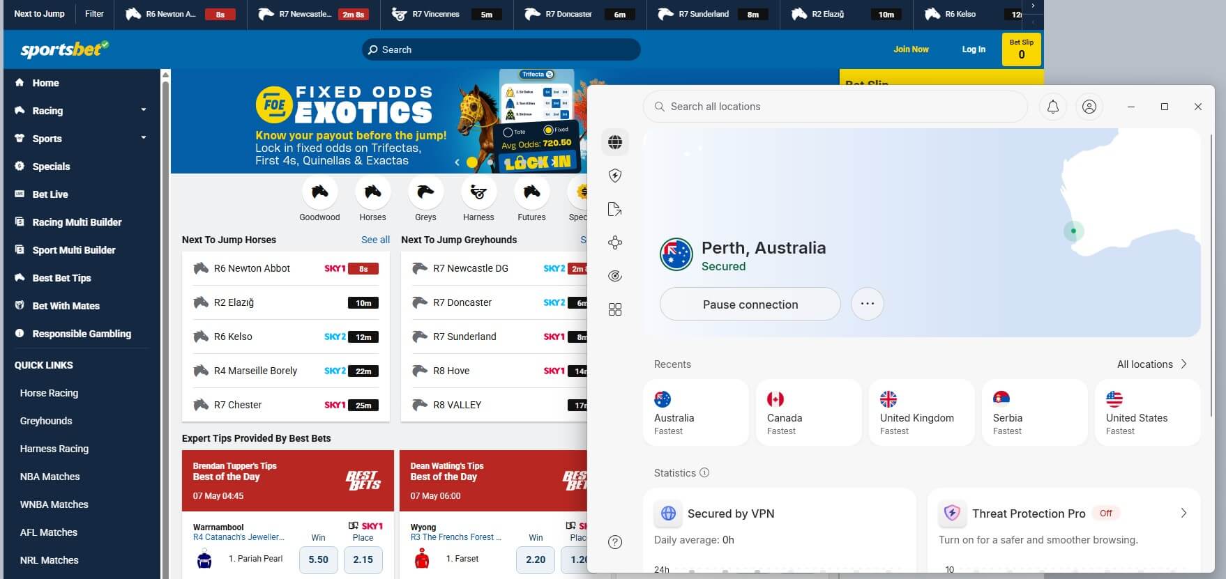 Sportsbet Unblocked Nordvpn
