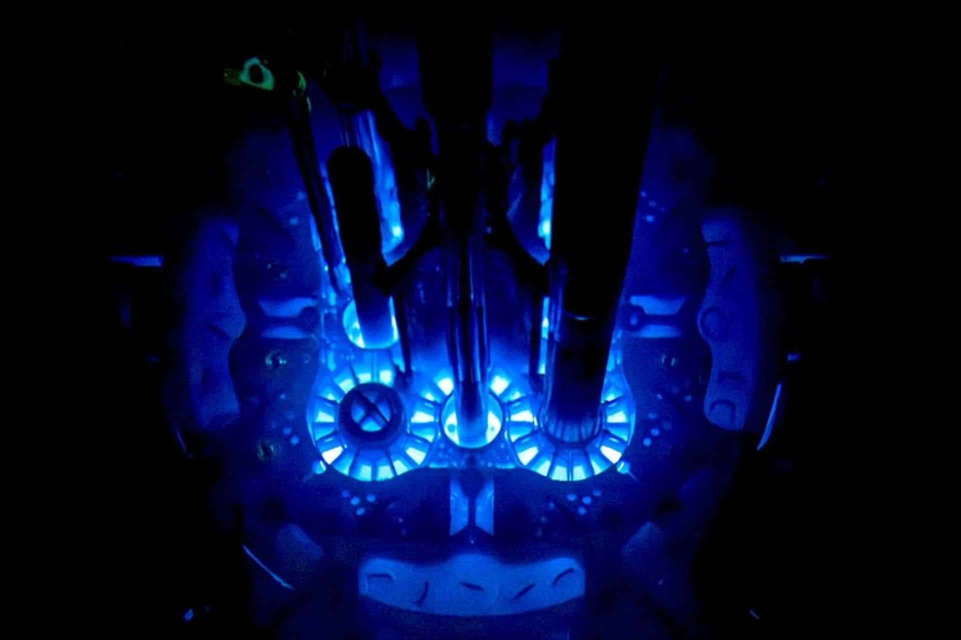 The pressurized water test reactor at the Idaho National Laboratory's Advanced Test Reactor.