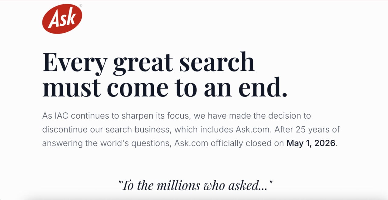 Ask.com Is Dead, and I’m Begging Its Owners Not to Bring AskJeeves Back as a Chatbot