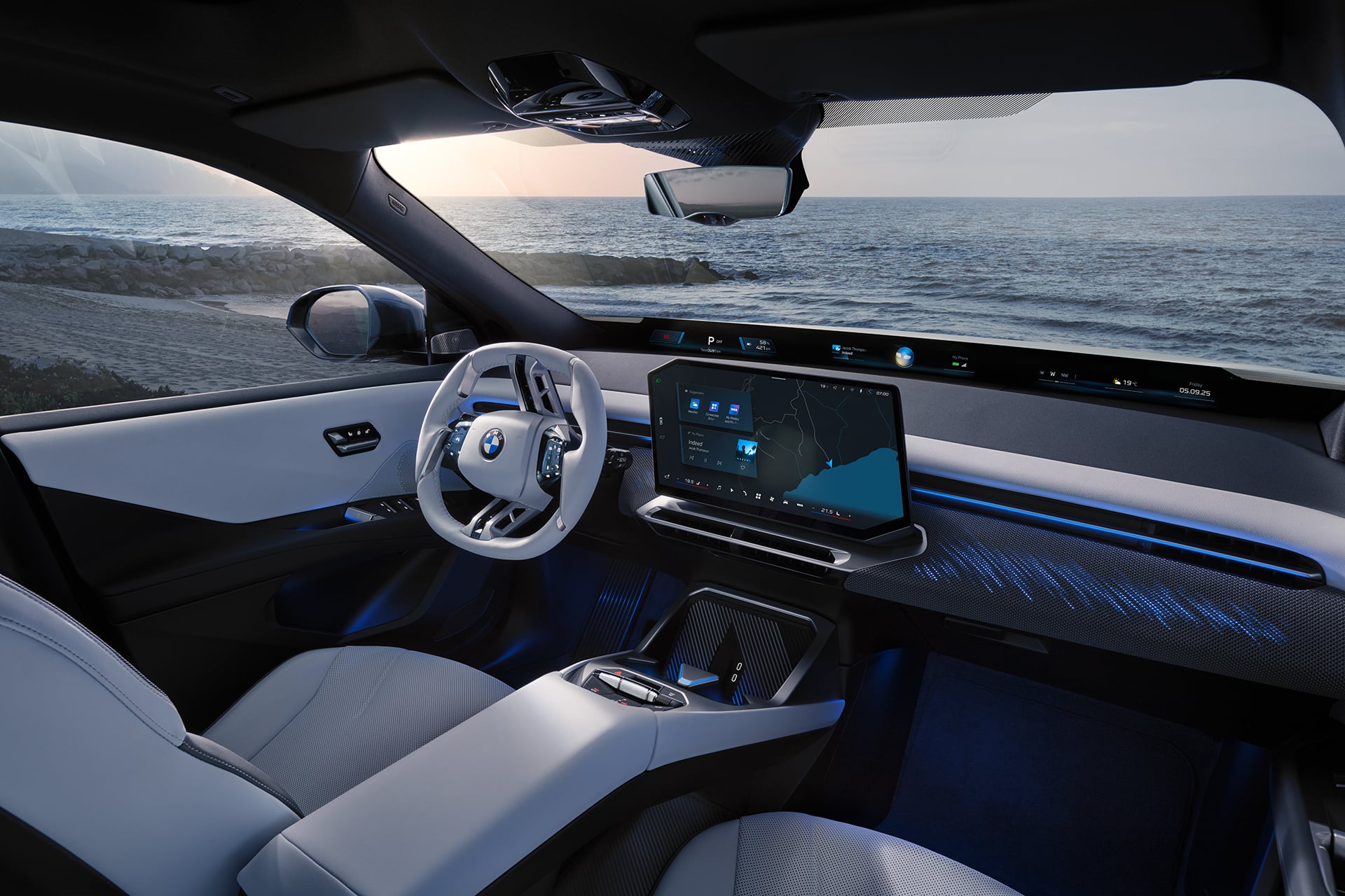 BMW's ix3 interior