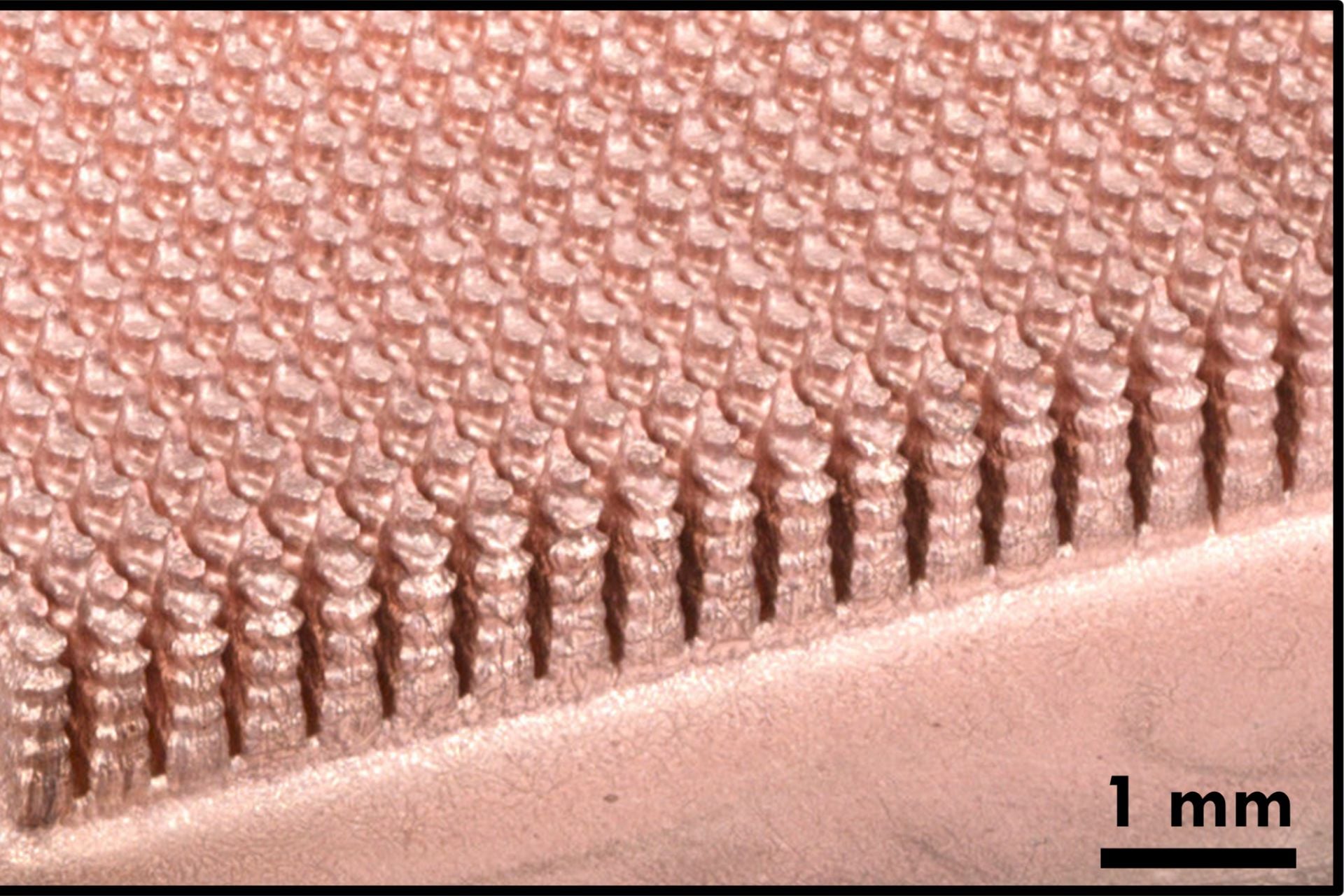 Copper Cold Plate Closeup