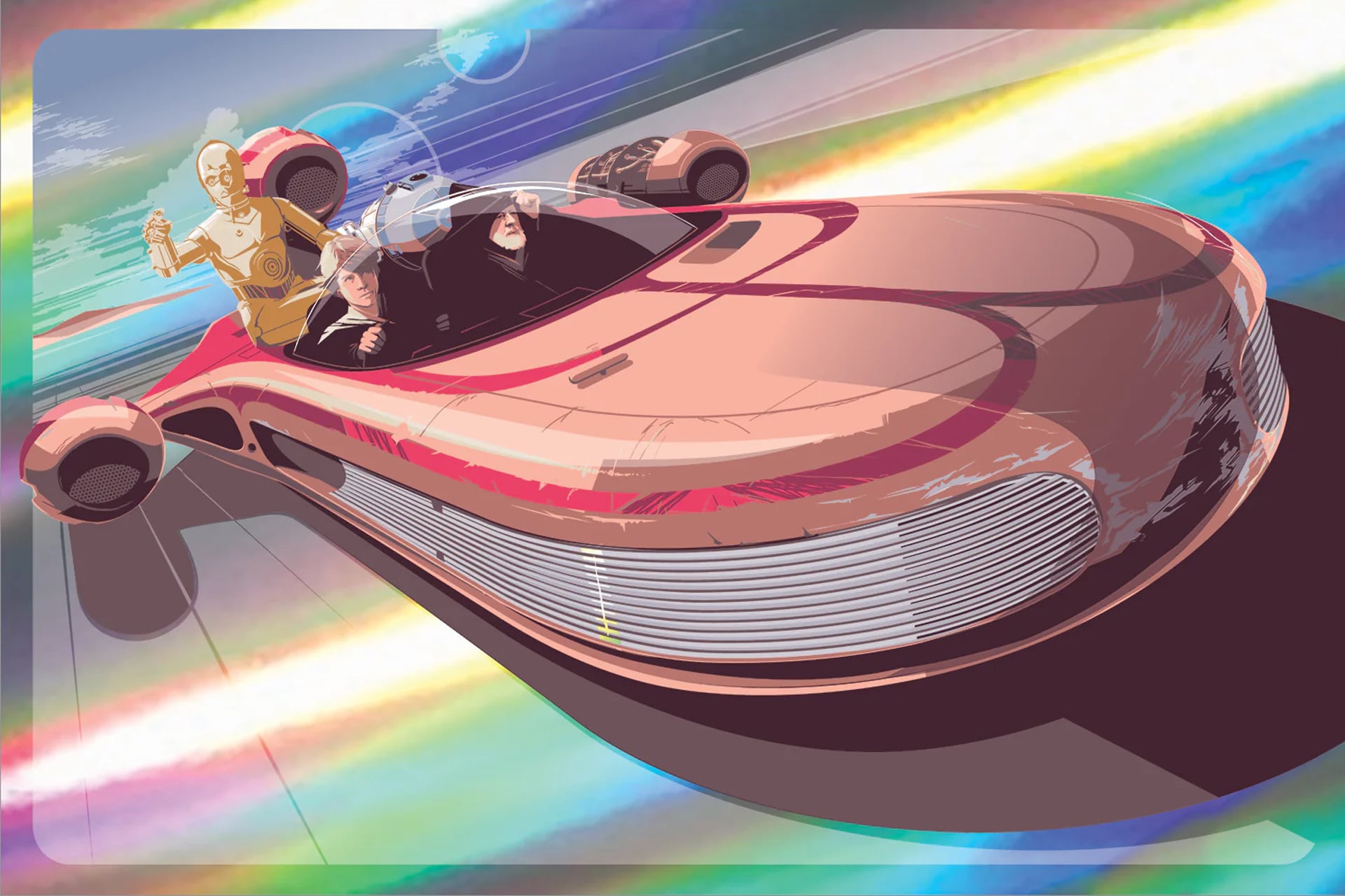 Corte Landspeeder de Craig Drake