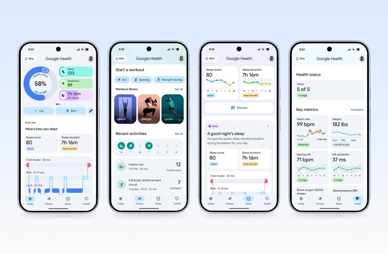 Google Health App Design