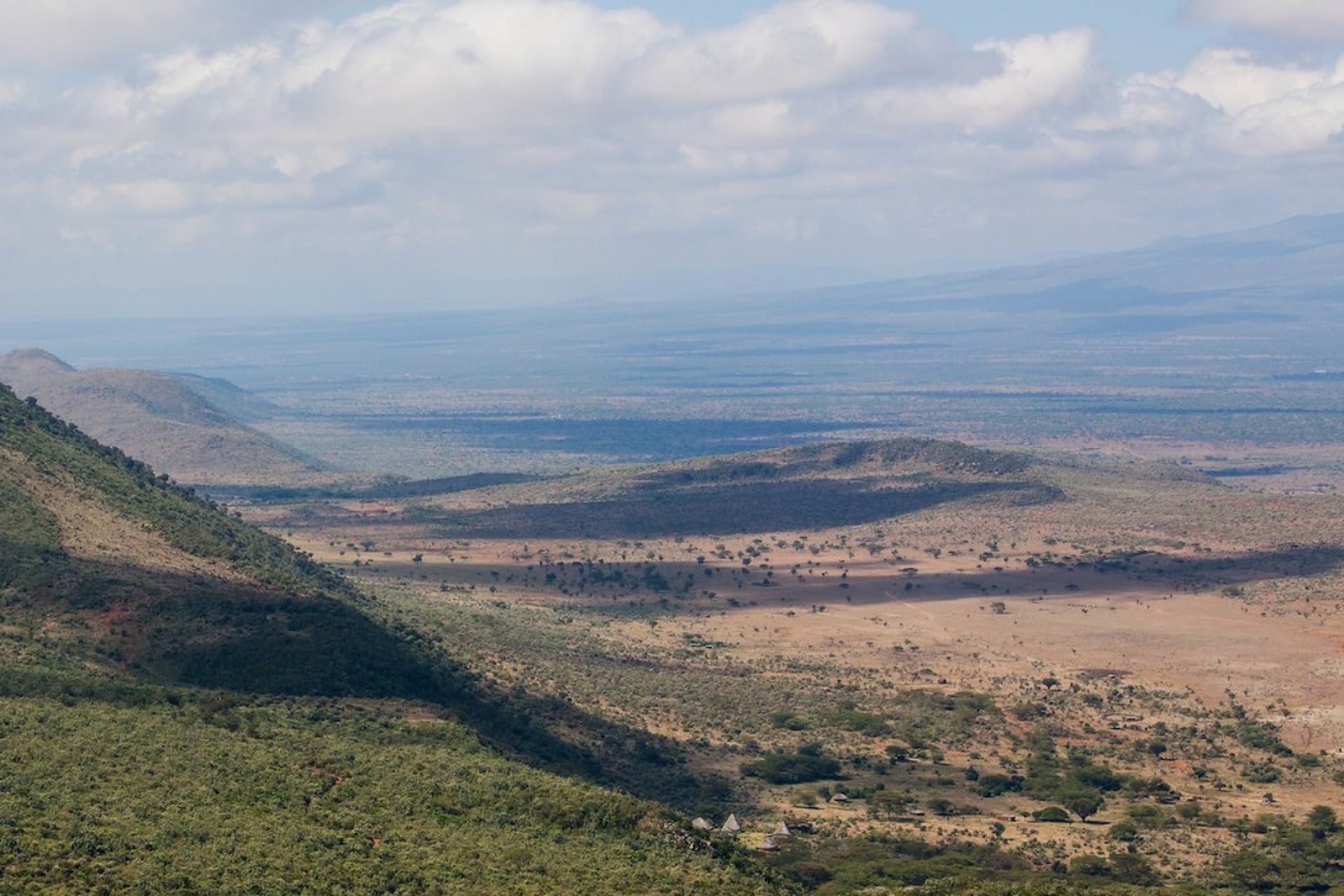 The Great Rift Valley in Africa.