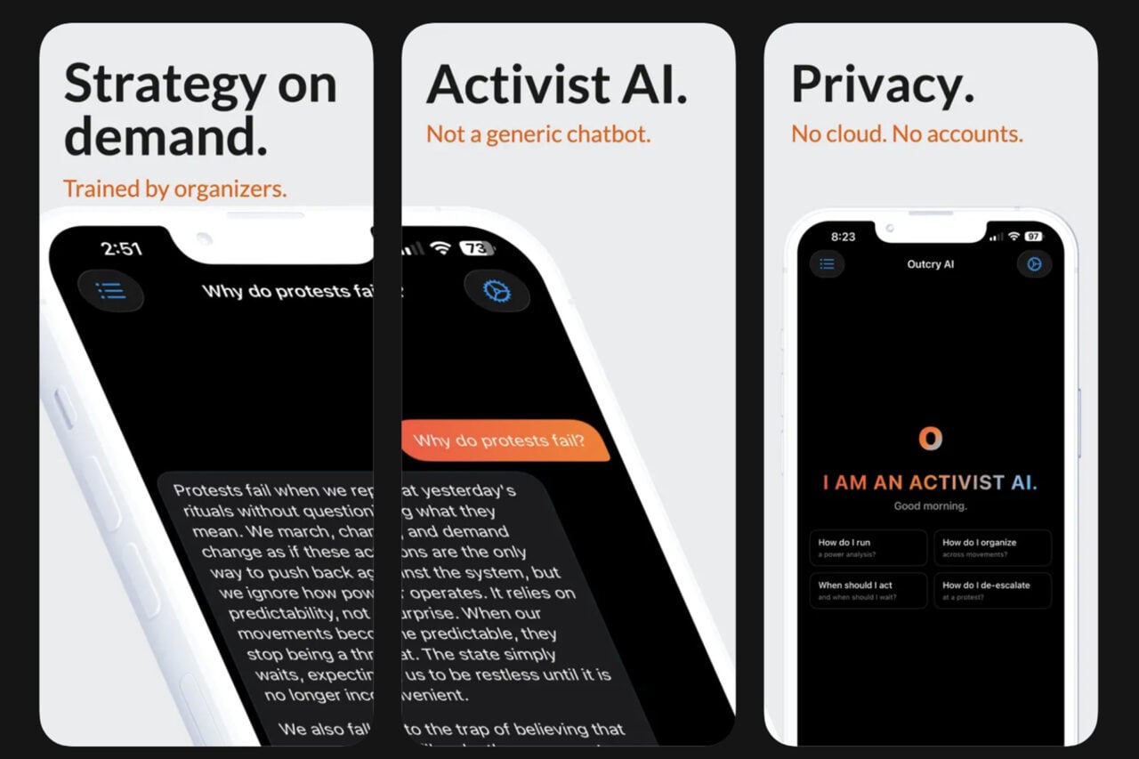 Occupy Wall Street Co-Founder Built an AI App to Help Activists Seize the Means of Computation