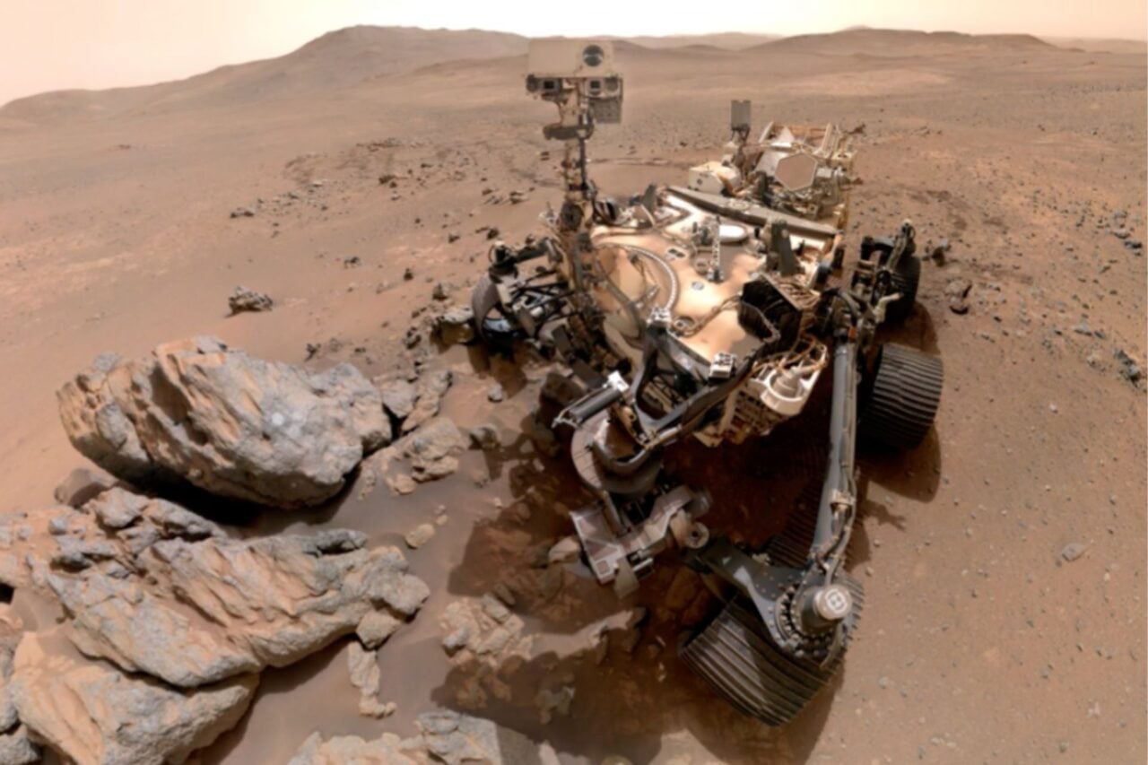 Perseverance Rover Selfie