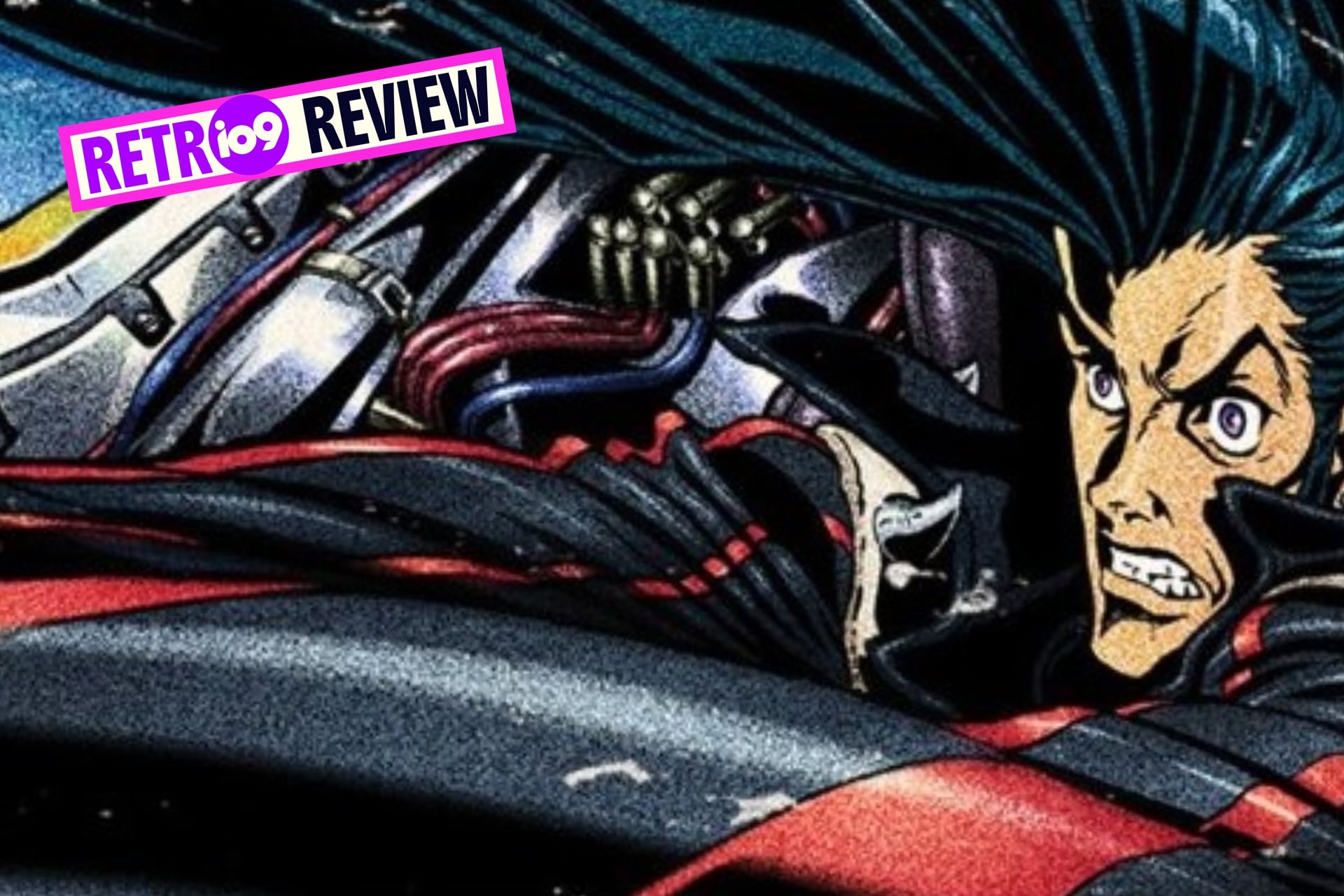 Redline poster of JP driving his Trans Am