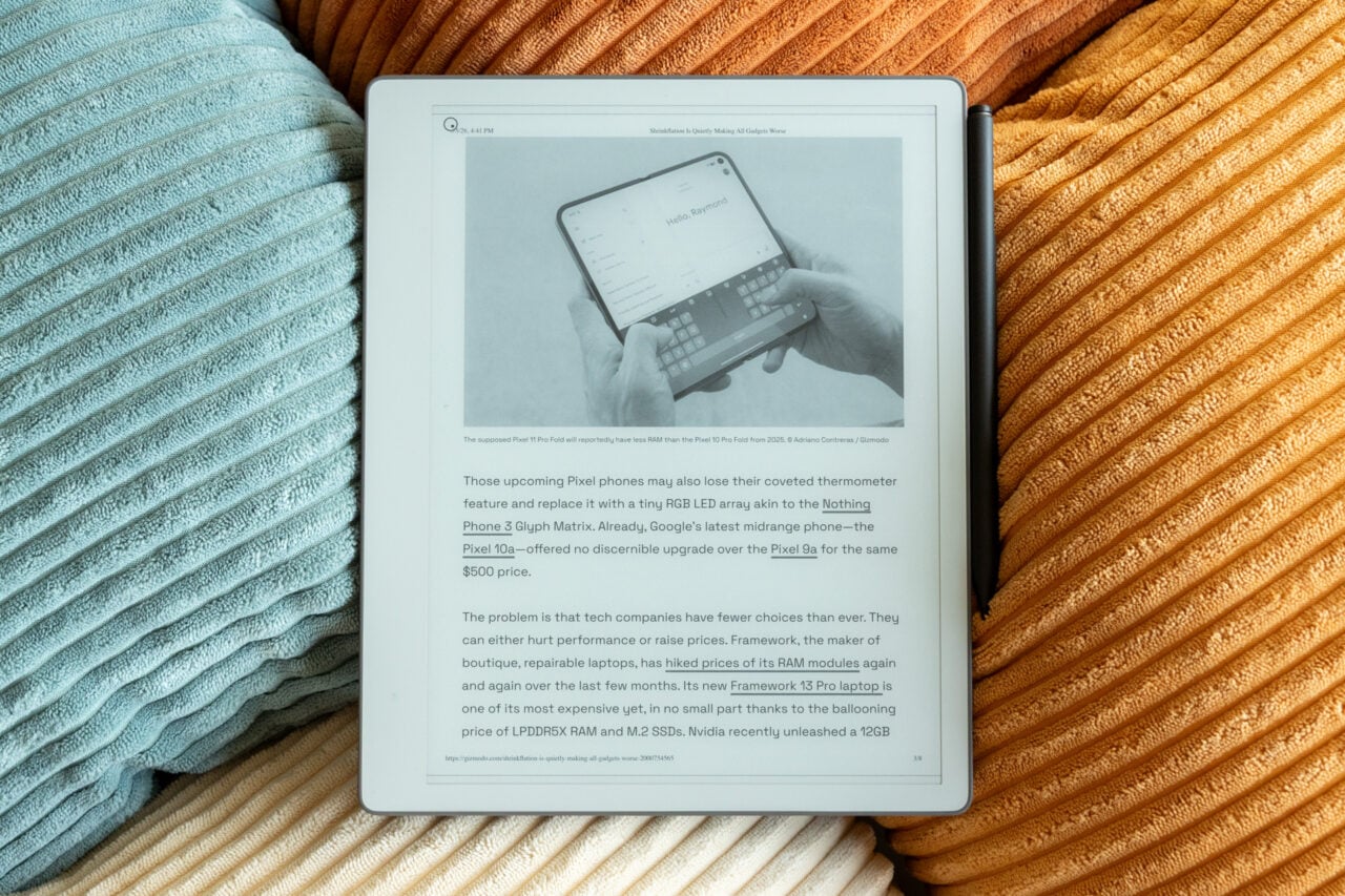 reMarkable’s Paper Pure Might Be the Best Notetaking Paper Tablet for Students