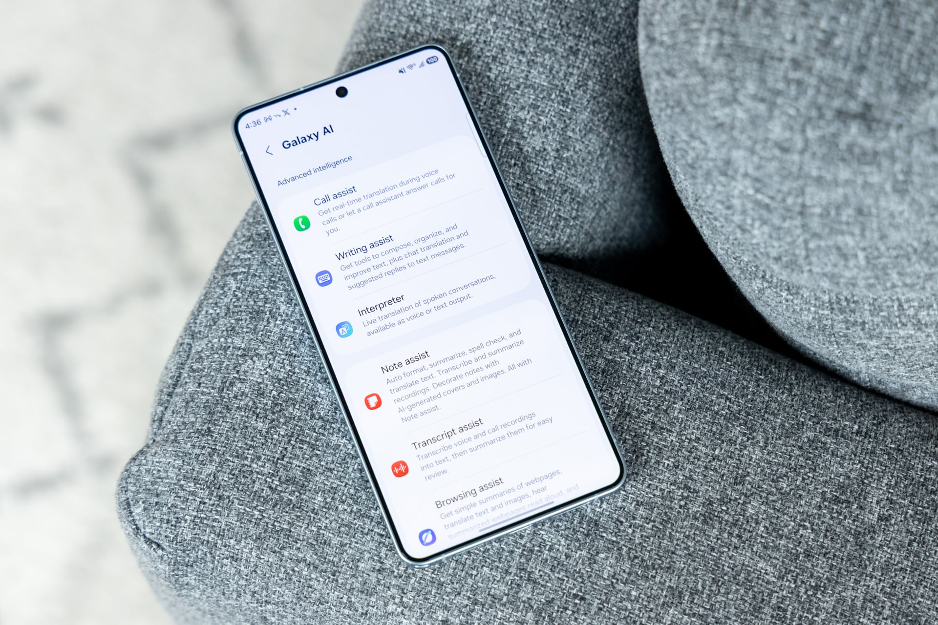Samsung Galaxy S26 Ultra Galaxy AI features