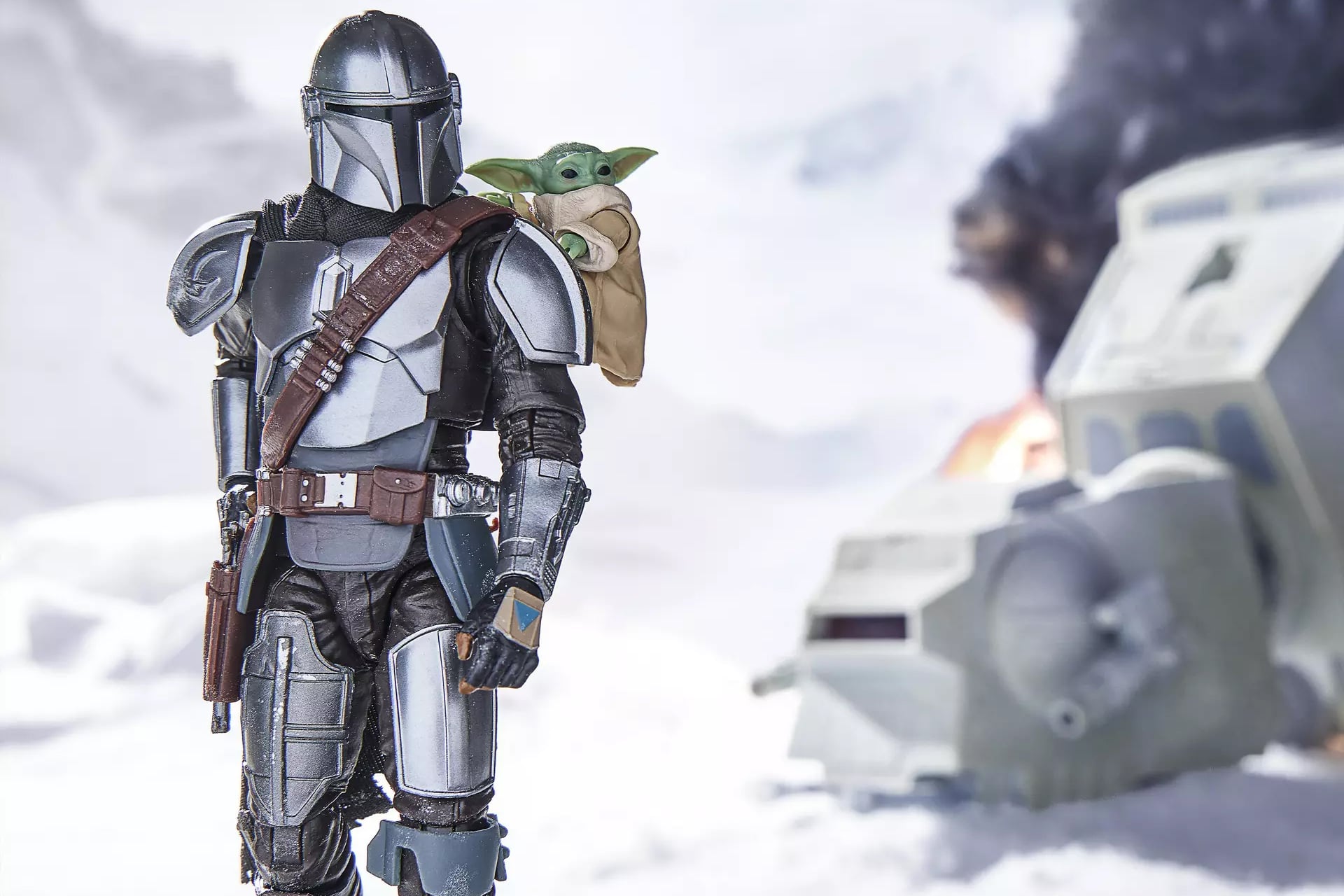 Star Wars Black Series Mandalorian e Grogu Crop