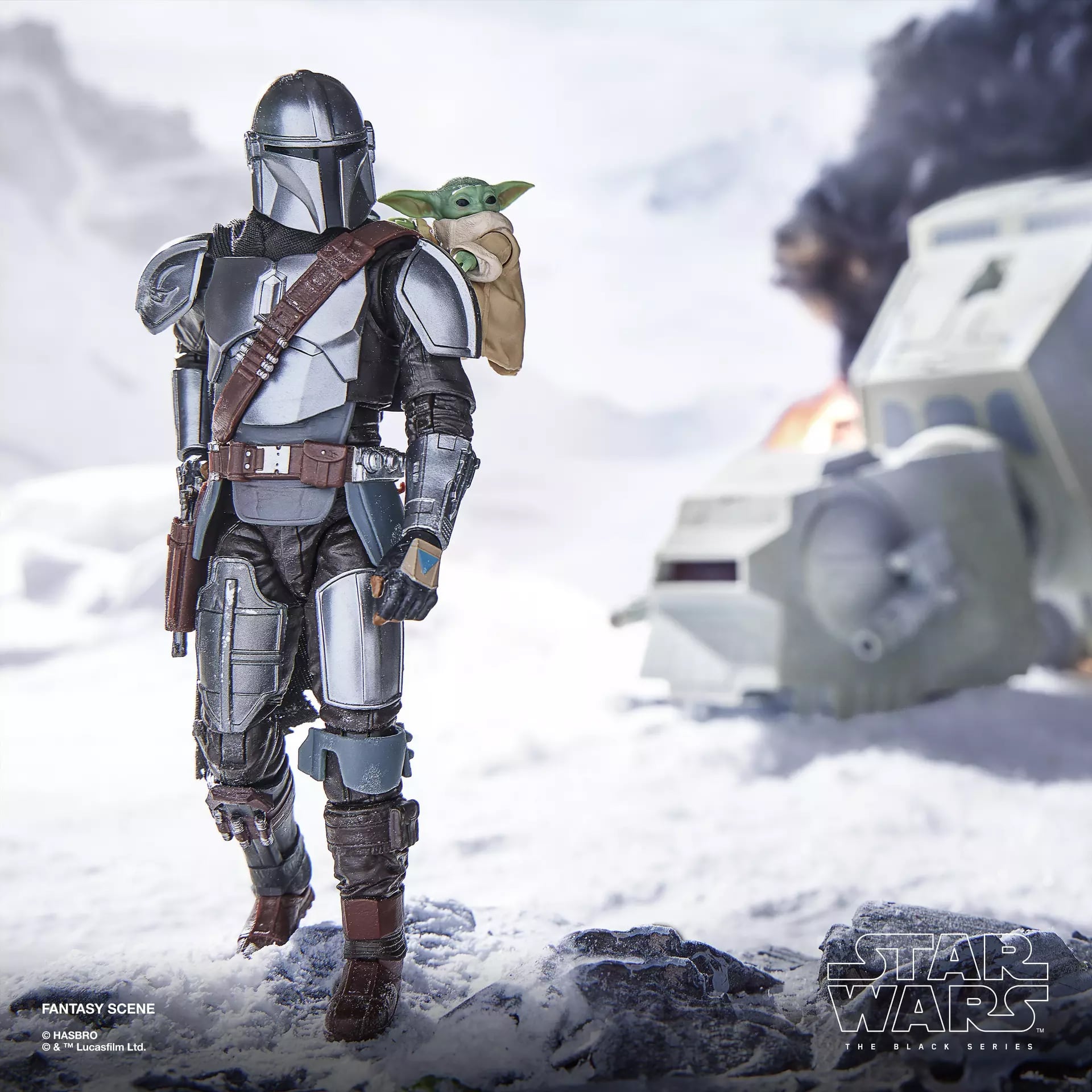 Star Wars Serie Nera Mandalorian e Grogu