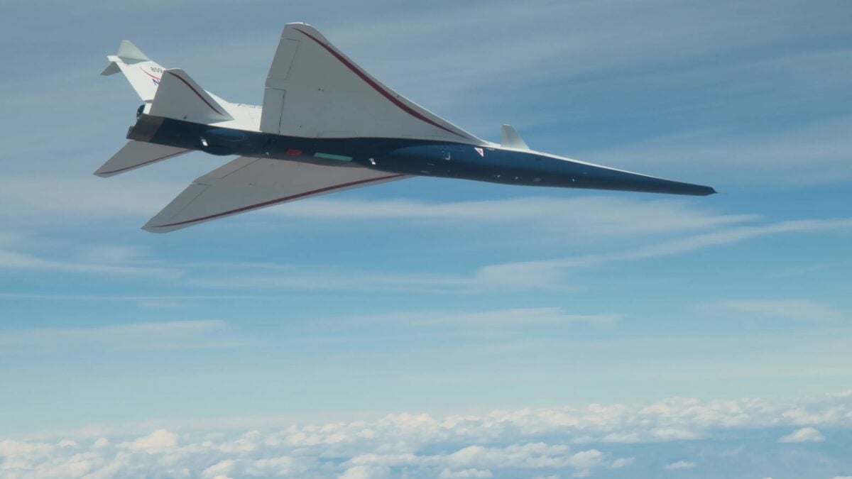 Tonton Jet Supersonik NASA Lakukan Manuver Keren dalam Uji Terbaru
