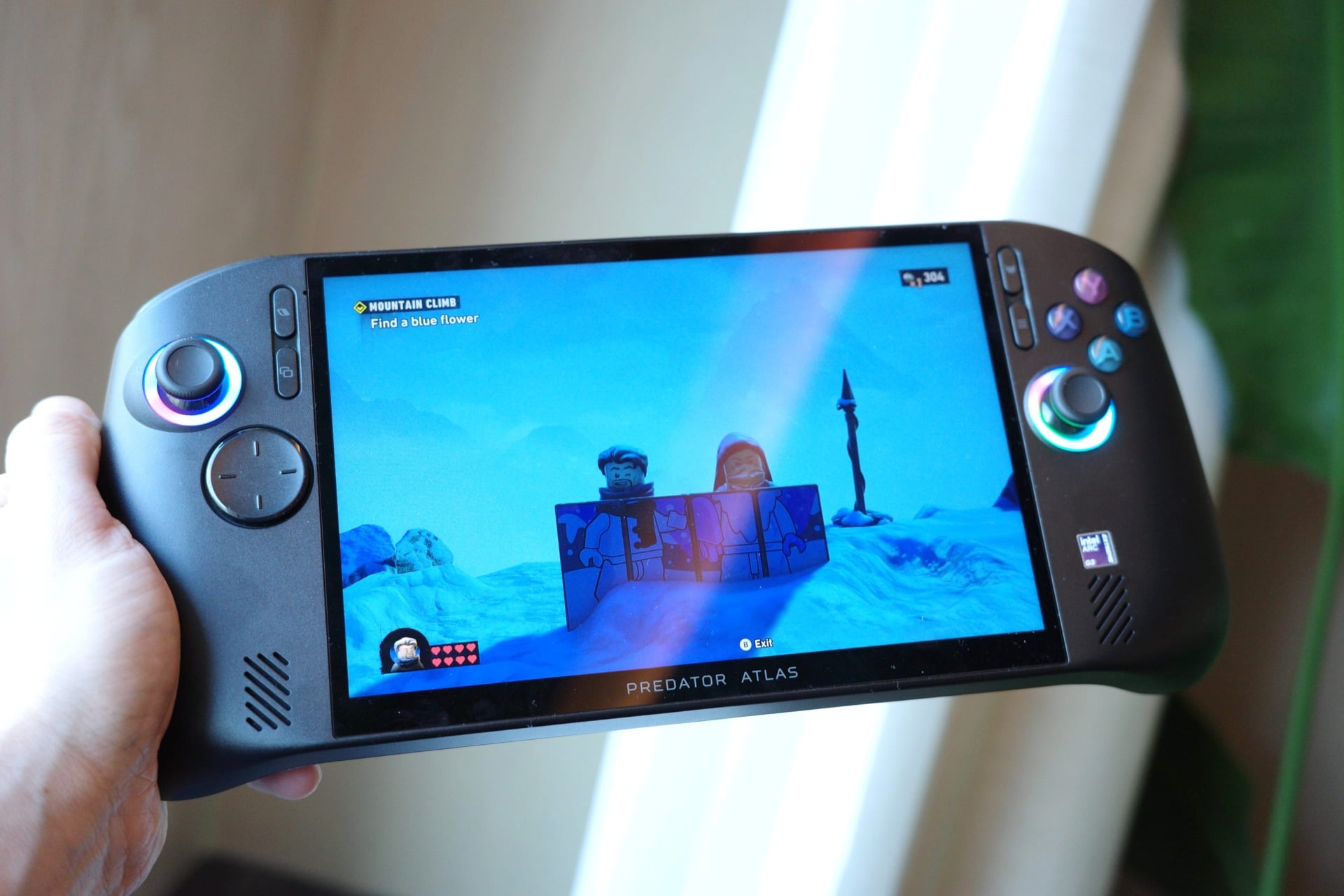 The Acer Predator Atlas 8 will be one of the first handhelds with Intel's new Arc G3 chips. Intel also really wants you to use frame gen, the notorious 'fake frames.'