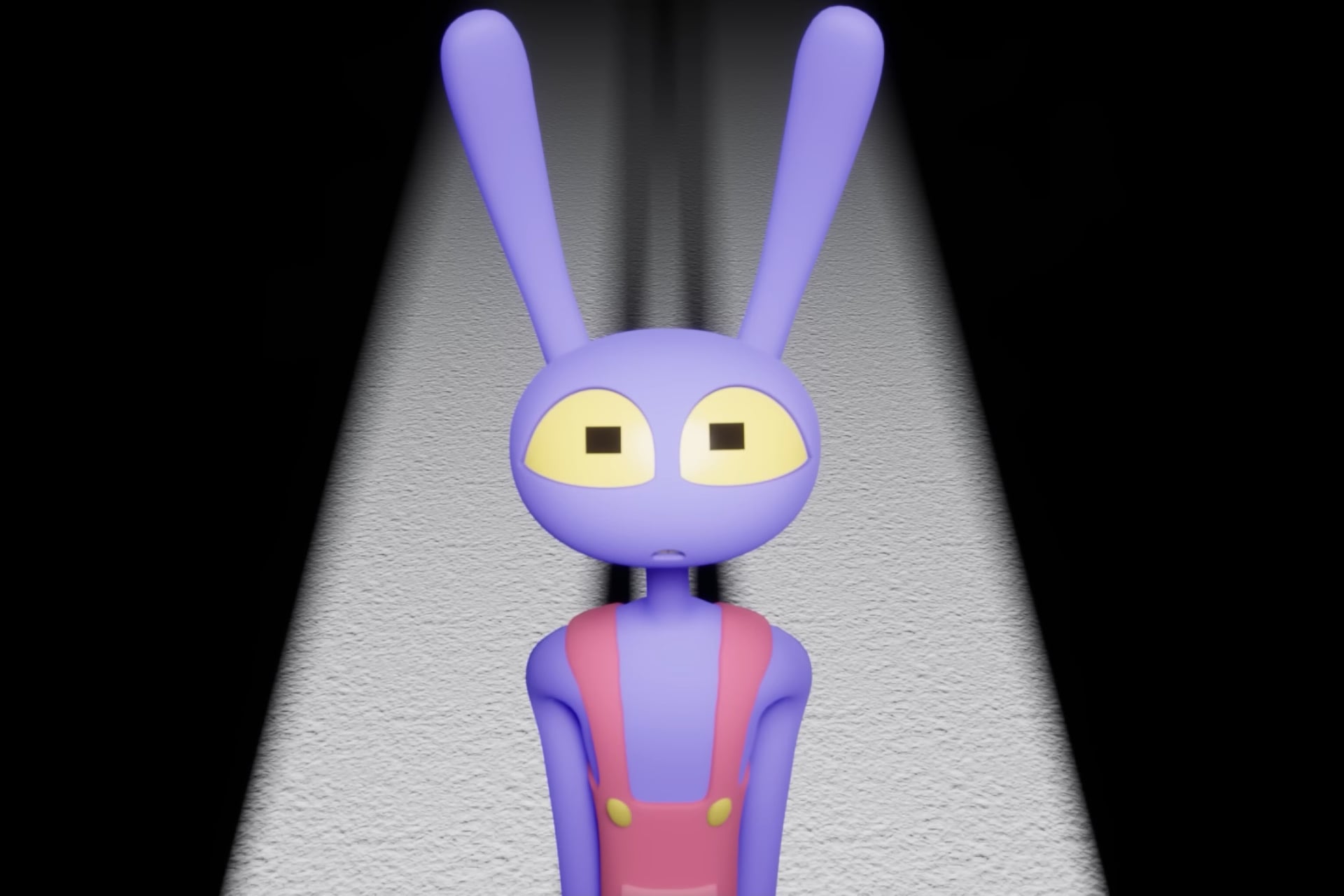 Amazing Digital Circus still of a bunny-man.