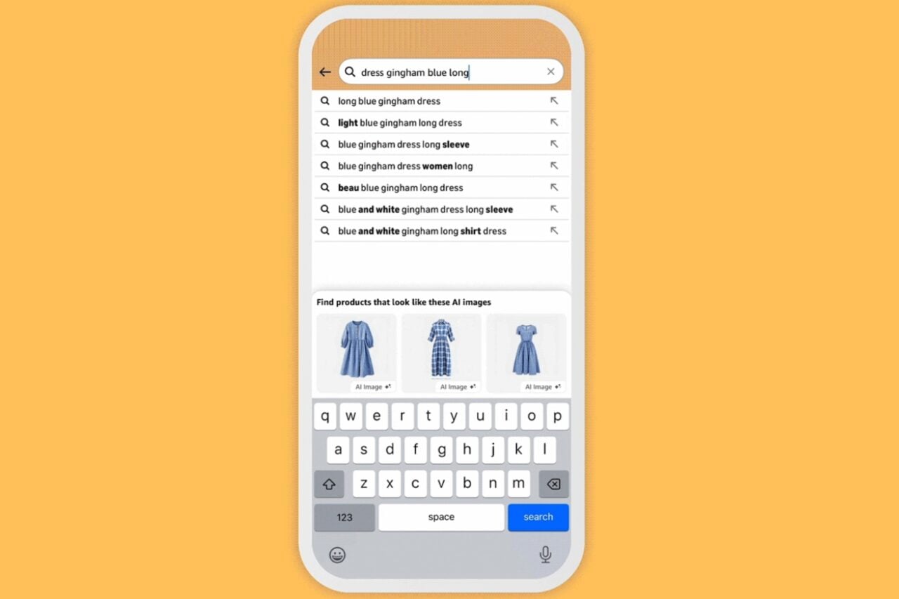 AI-powered feature recommends products on Amazon Shopping app.