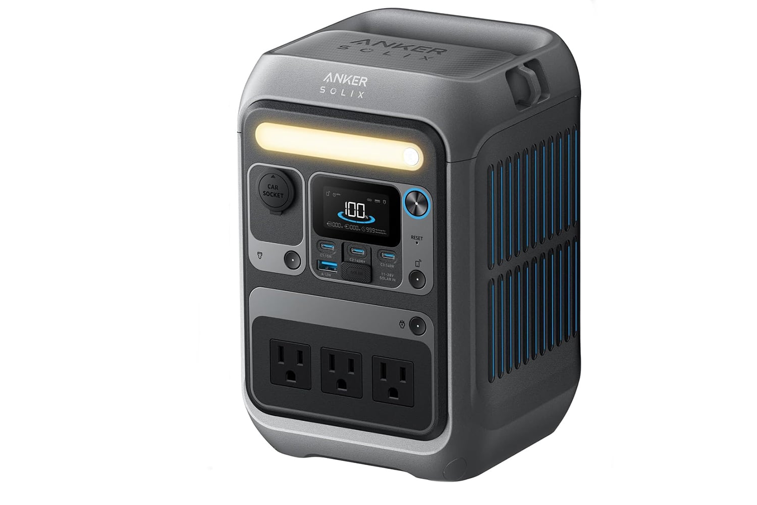 gizmodo.com - Mike Fazioli - Anker SOLIX C300 Portable Power Station Drops Back to Its Lowest Price of the Year, With 8 Versatile Charging Ports