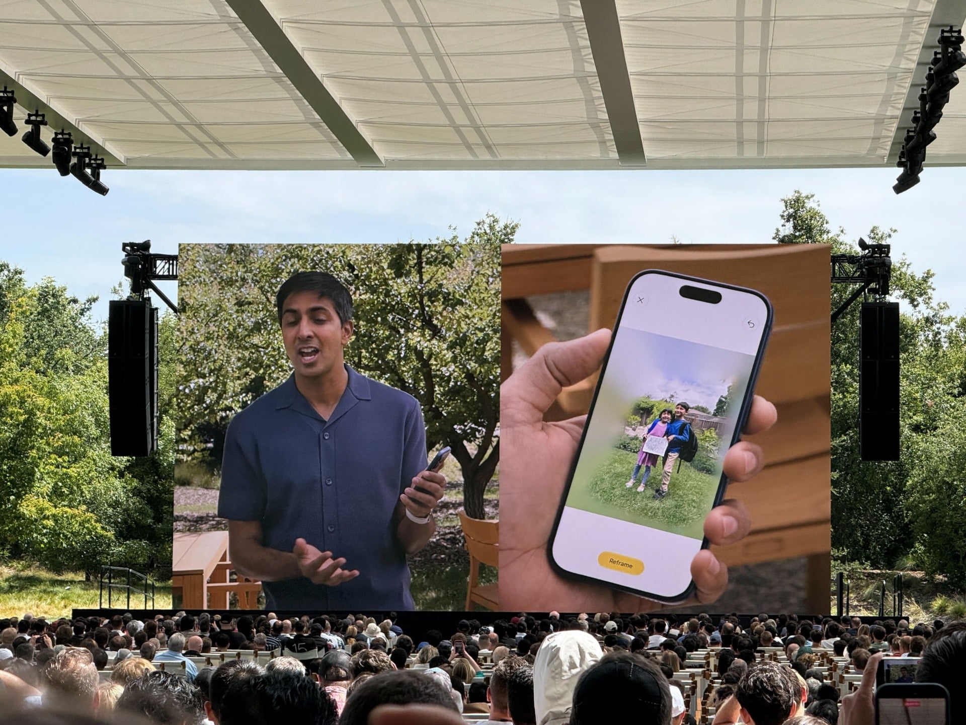 Apple Spatial Reframing