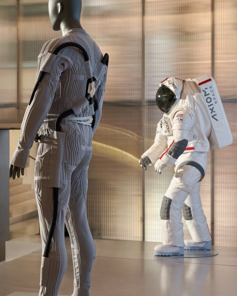 Axiom Prada Lcvg And Spacesuit Exterior