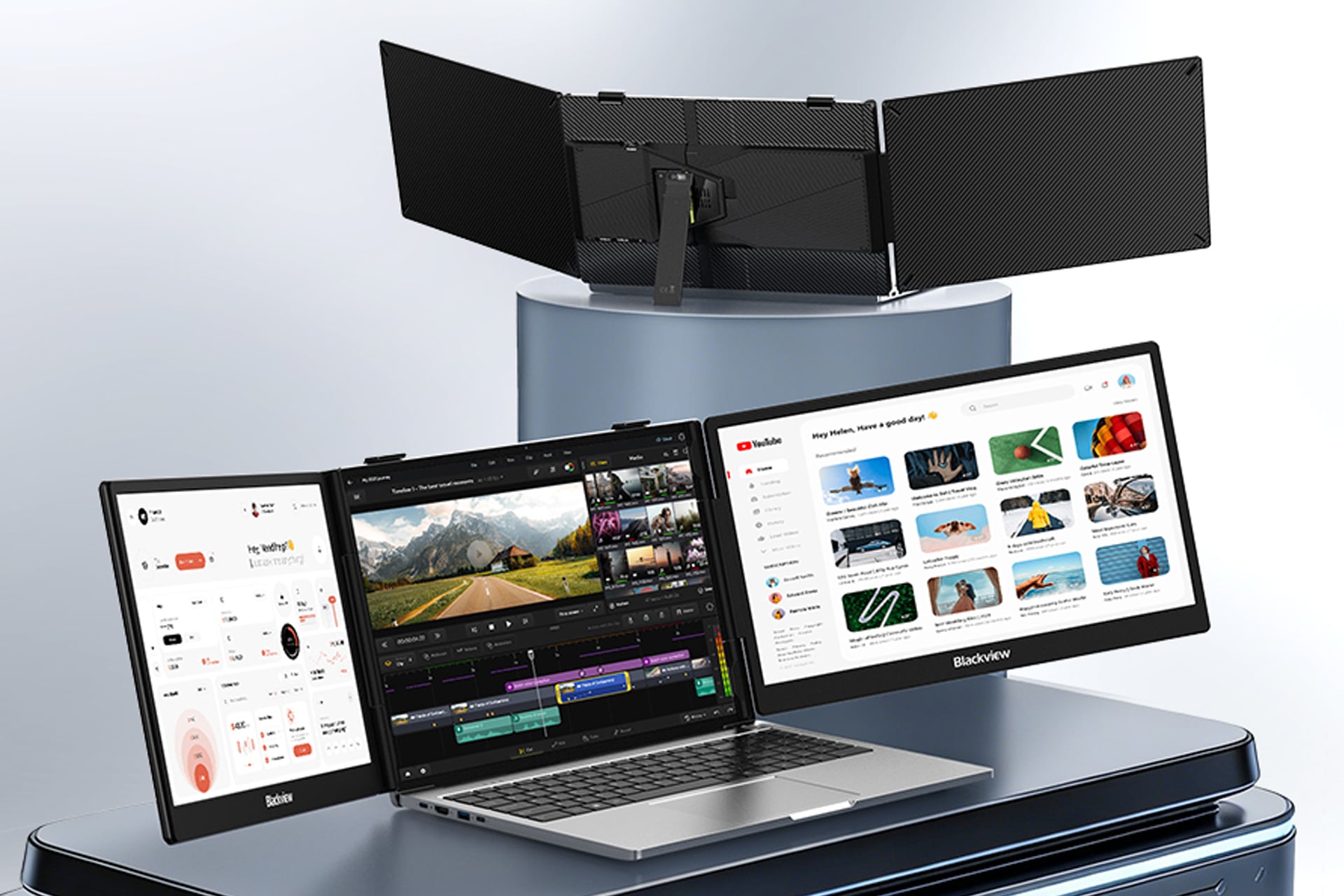 Blackviewtriplescreens