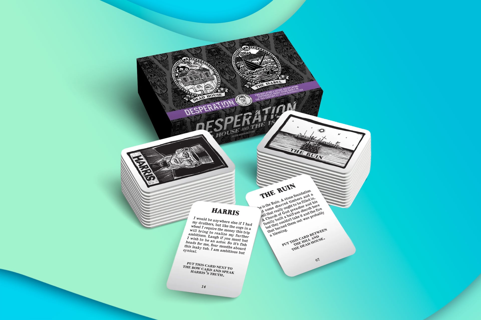 An image of the game "Desperation" by Bully Pulpit Games.