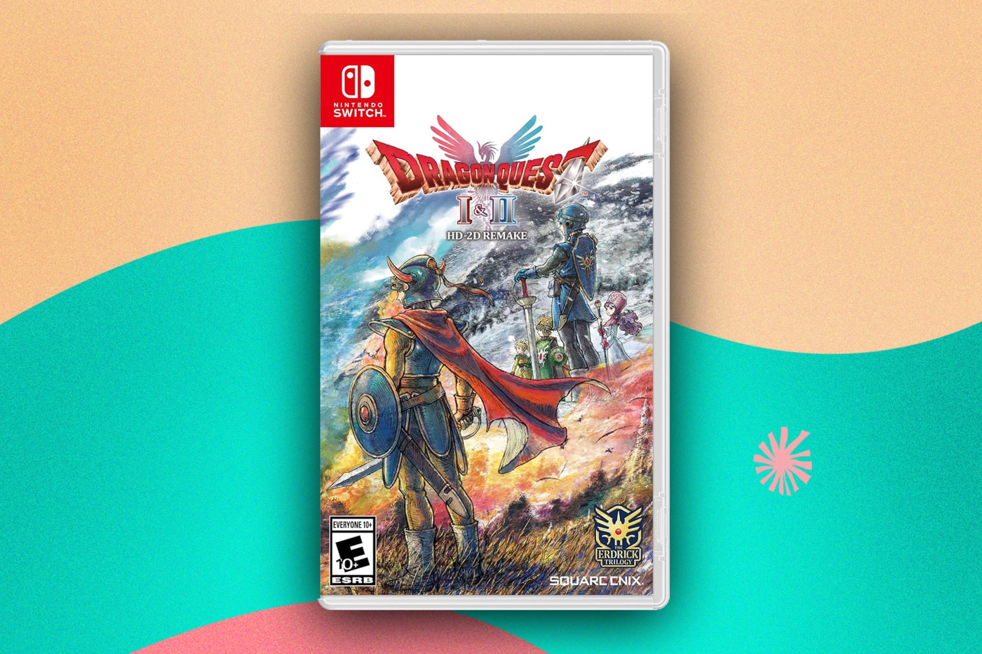 An image of the Dragon Quest I & II HD 2D remake.