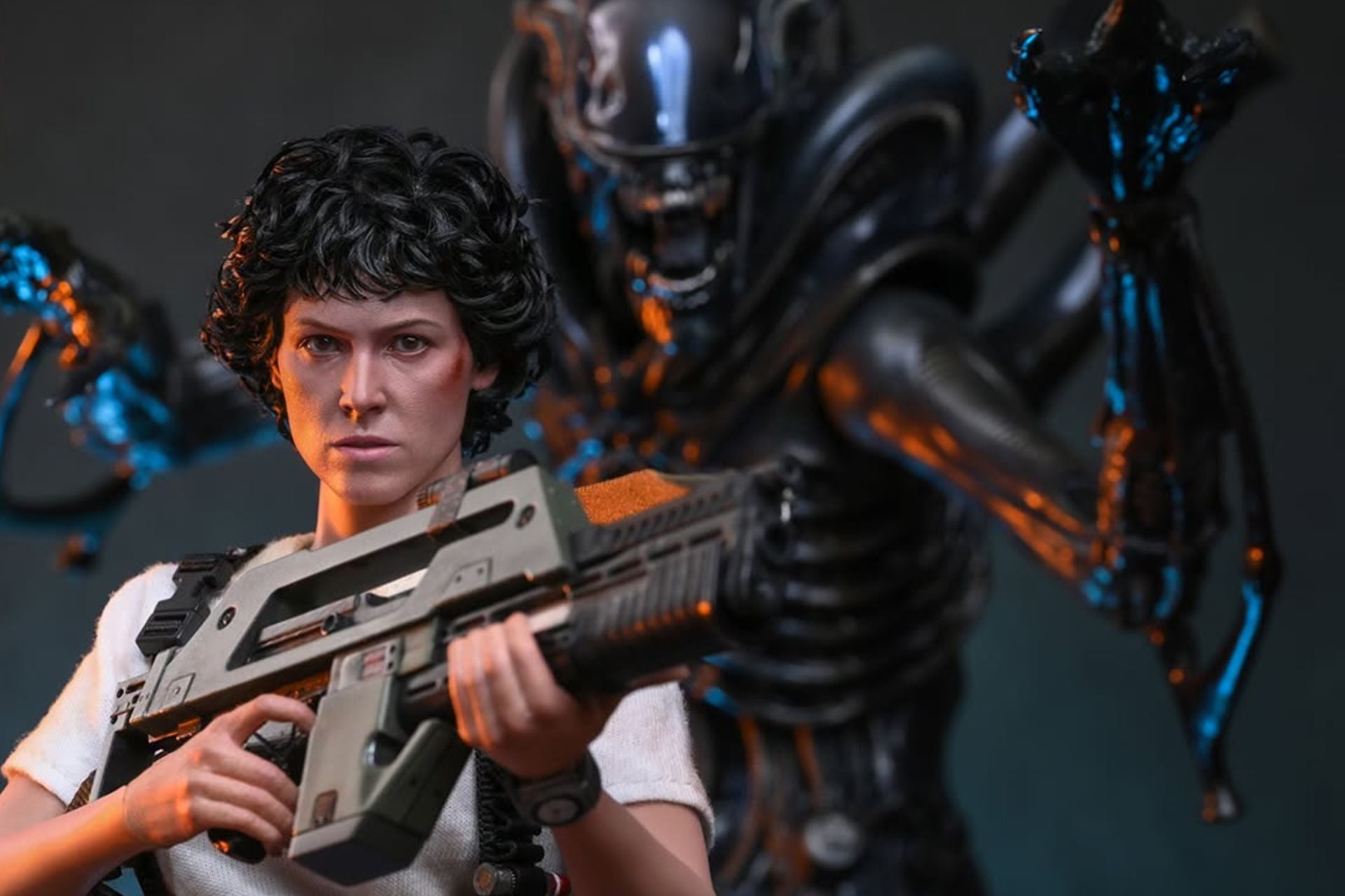 Ripley and the xeno are getting epic anniversary Hot Toys figures.