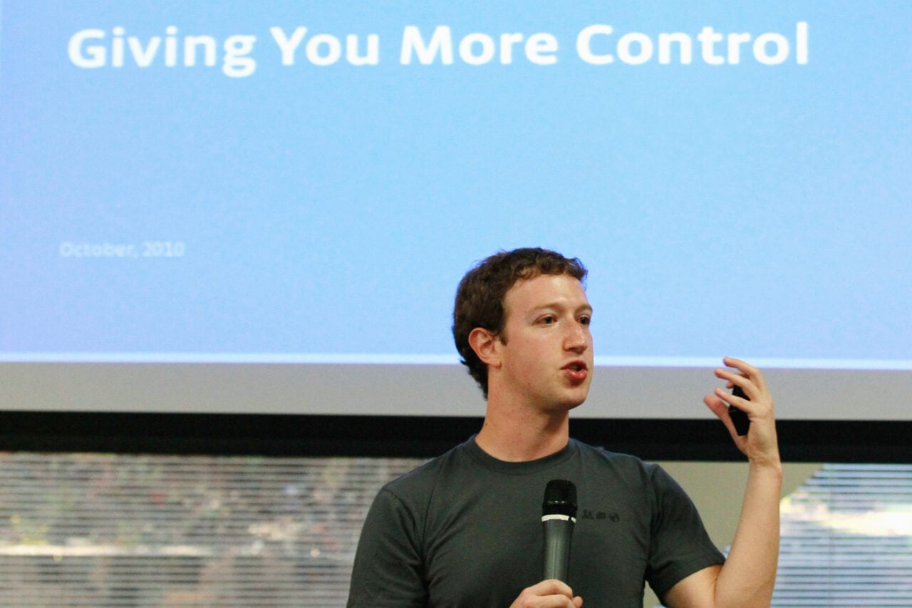 Facebook Makes Announcement At Its Palo Alto Headquarters