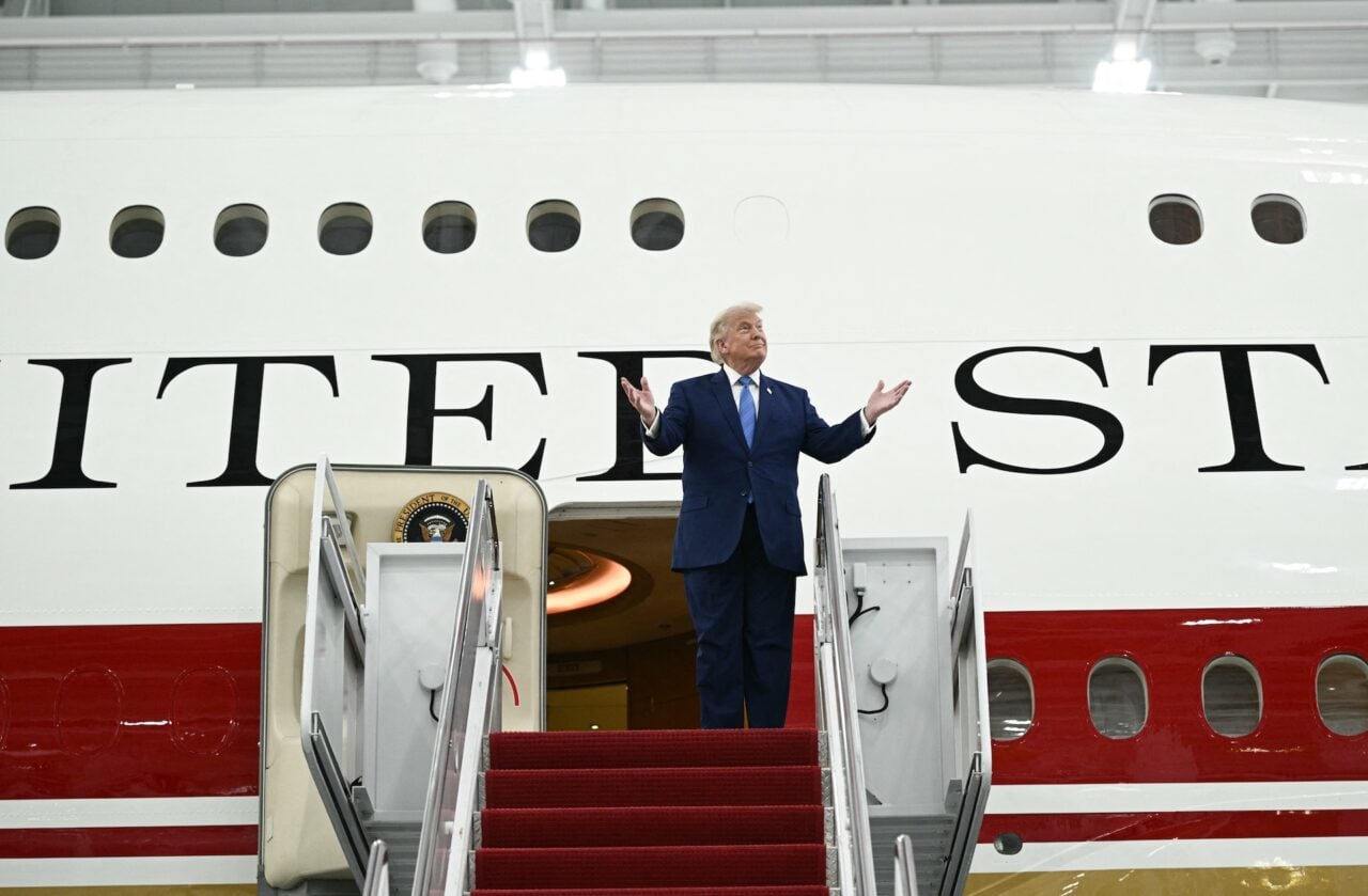 Trump's Qatar-gifted Air Force One