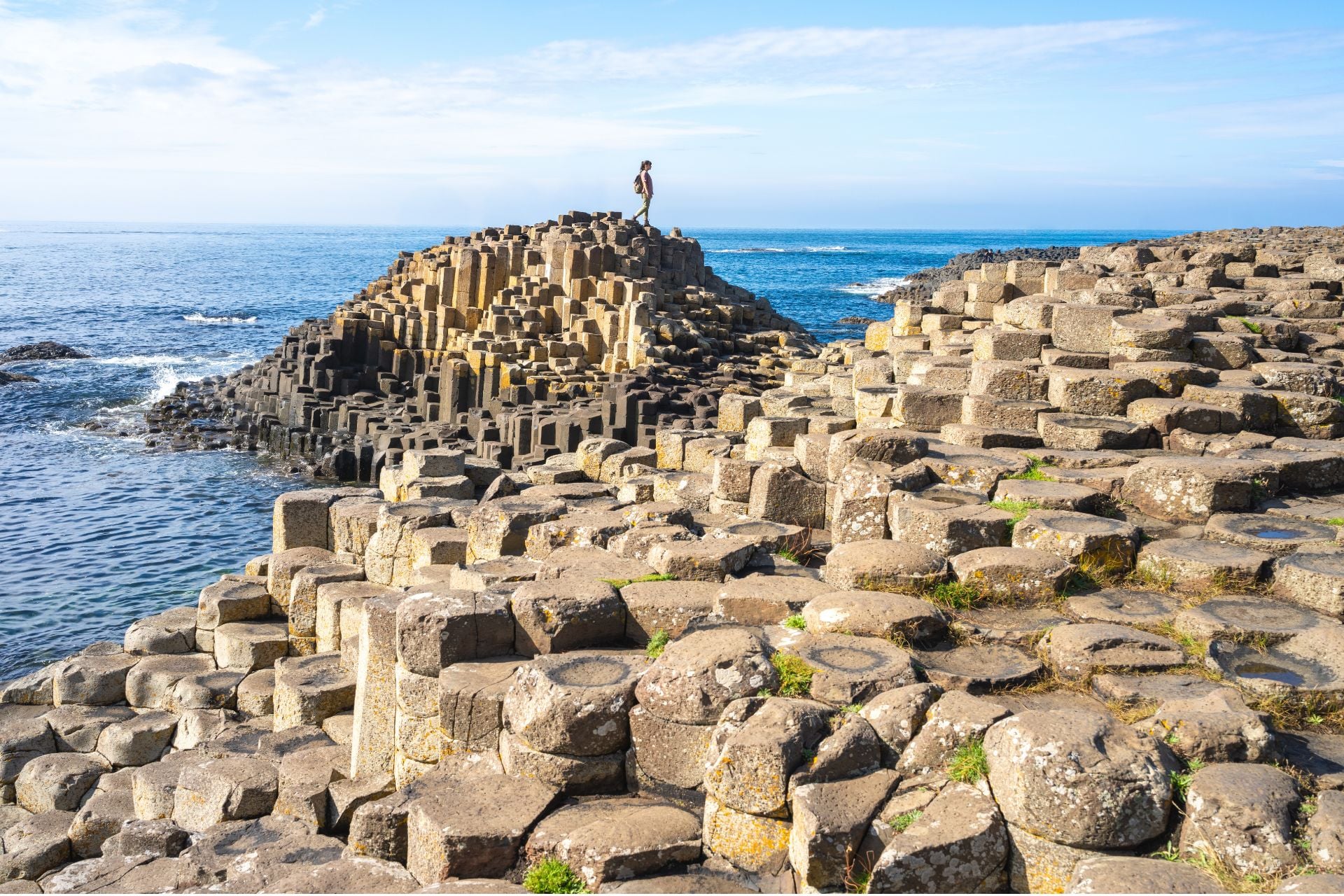 Giant's Causeway, a UNESCO world heritage site in Northern Ireland, was formed by a globally significant volcanic event, new research suggests. 