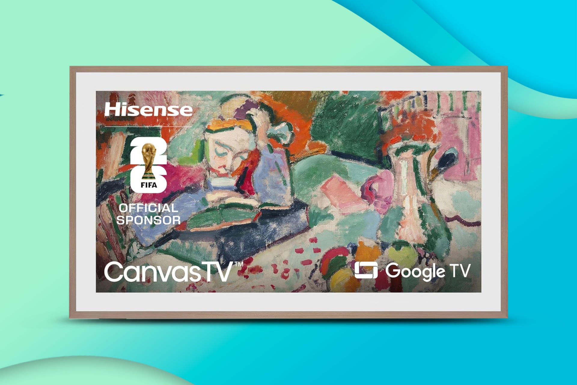An image of the Hisense Canvas TV.