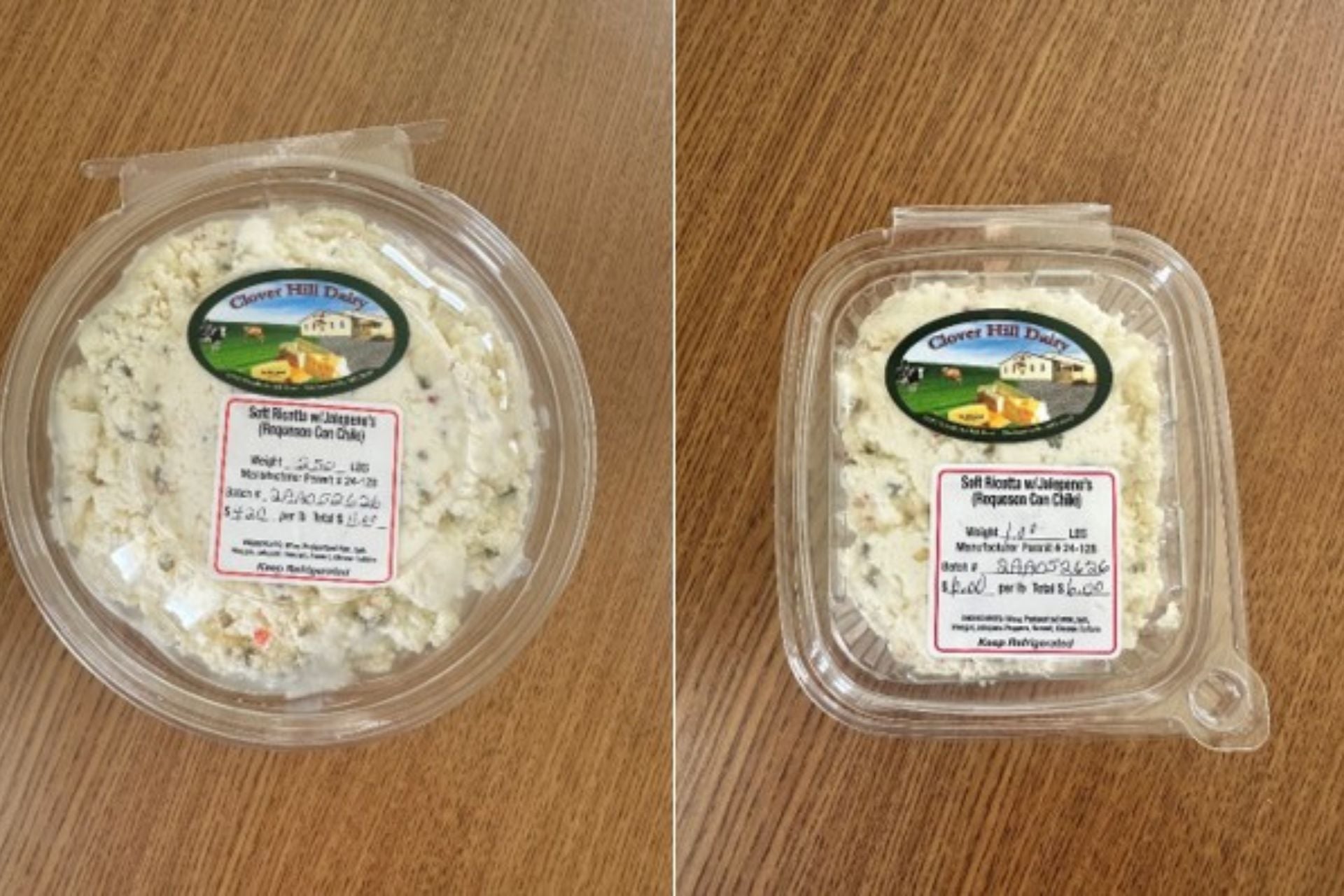 One of the recalled cheese products tied to a Listeria outbreak.