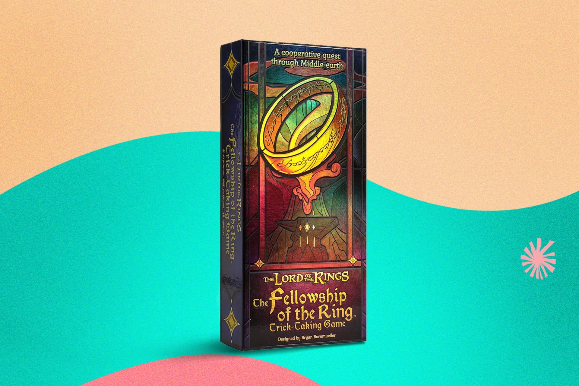 An image of The Lord Of The Rings: The Fellowship Of The Ring trick taking game.