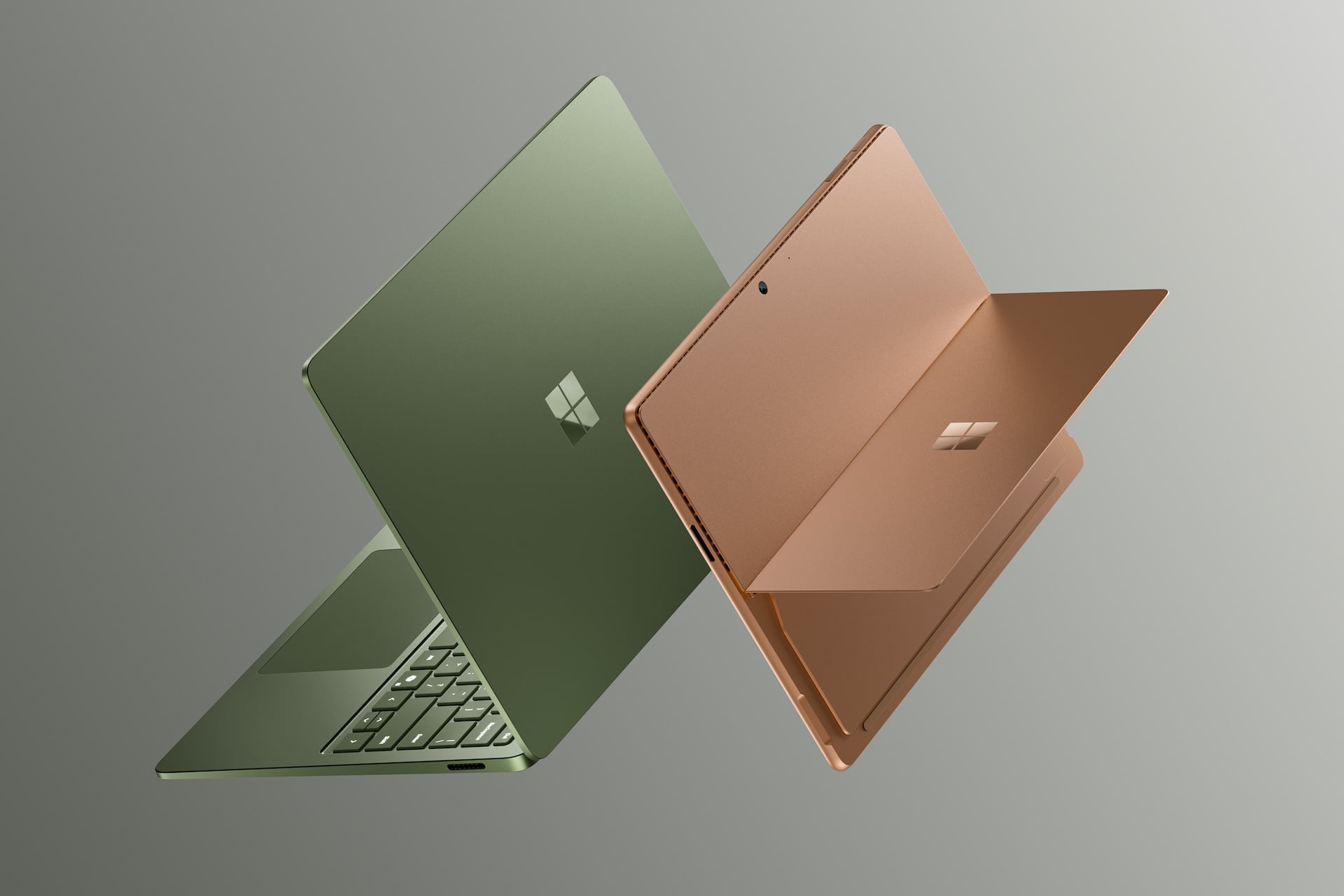 The consumer-end Surface lineup feature some nice color options, though you'll end up paying way more than what these same devices cost in 2024.