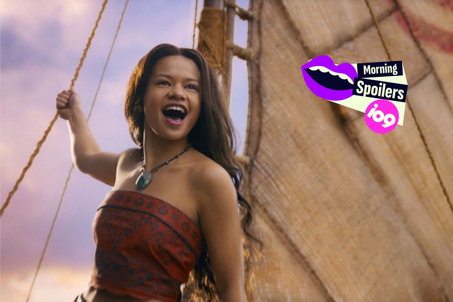 A promo image of the live-action Moana.